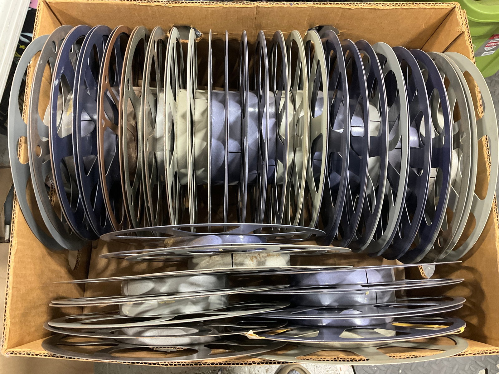 Large lot of empty film reels (1 of 1)