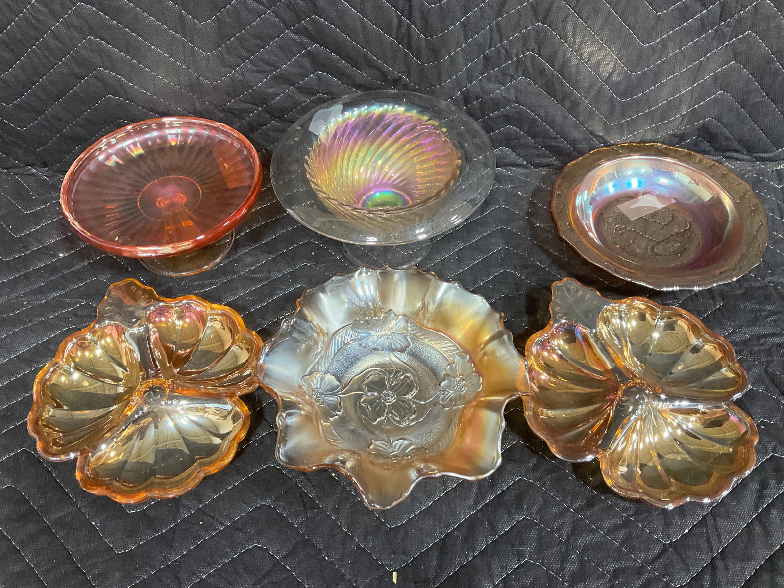Various Depression Glass (4in tallest) (1 of 1)
