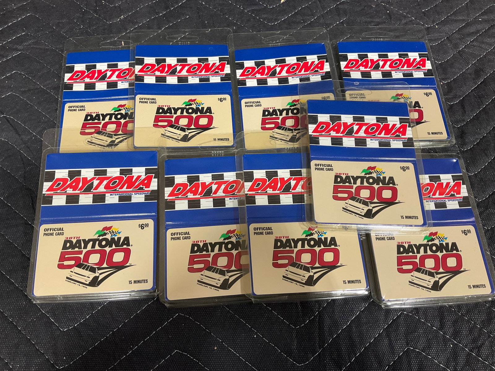 Daytona 500 official phone cards*new in package* (1 of 1)