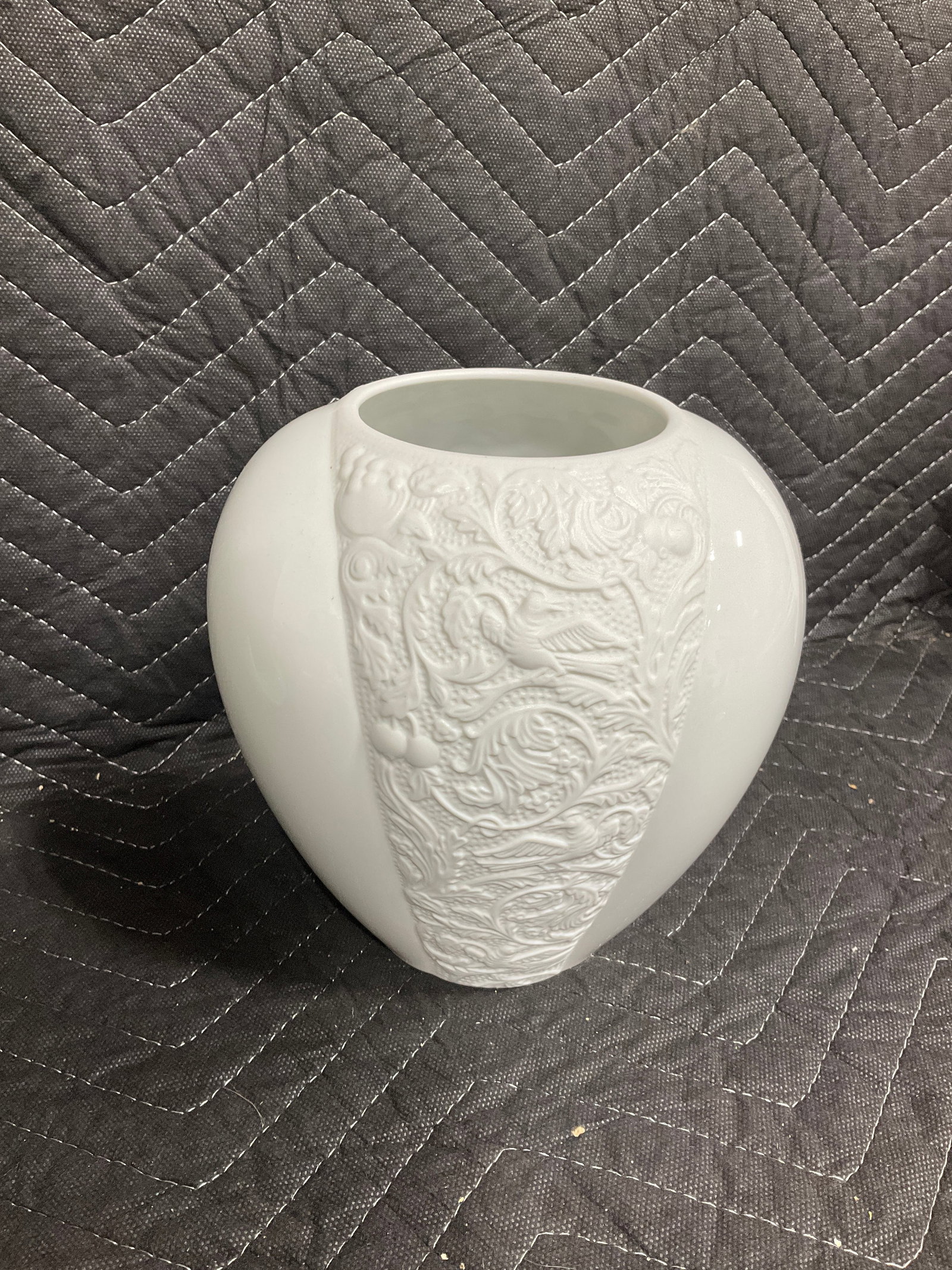 Rosenthal floral vase(7.5in tall) (1 of 1)