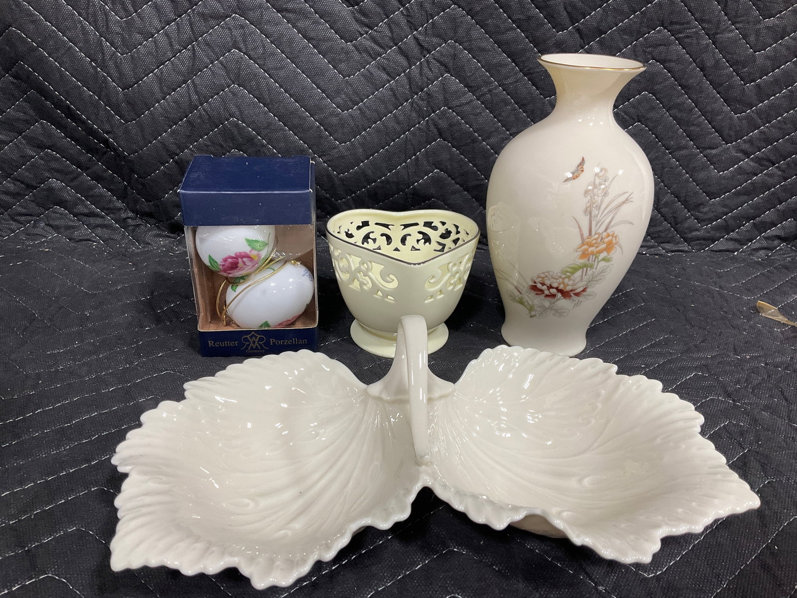 Lenox Vase, Porcelain Eggs, and more (Tallest - 7in) (1 of 1)