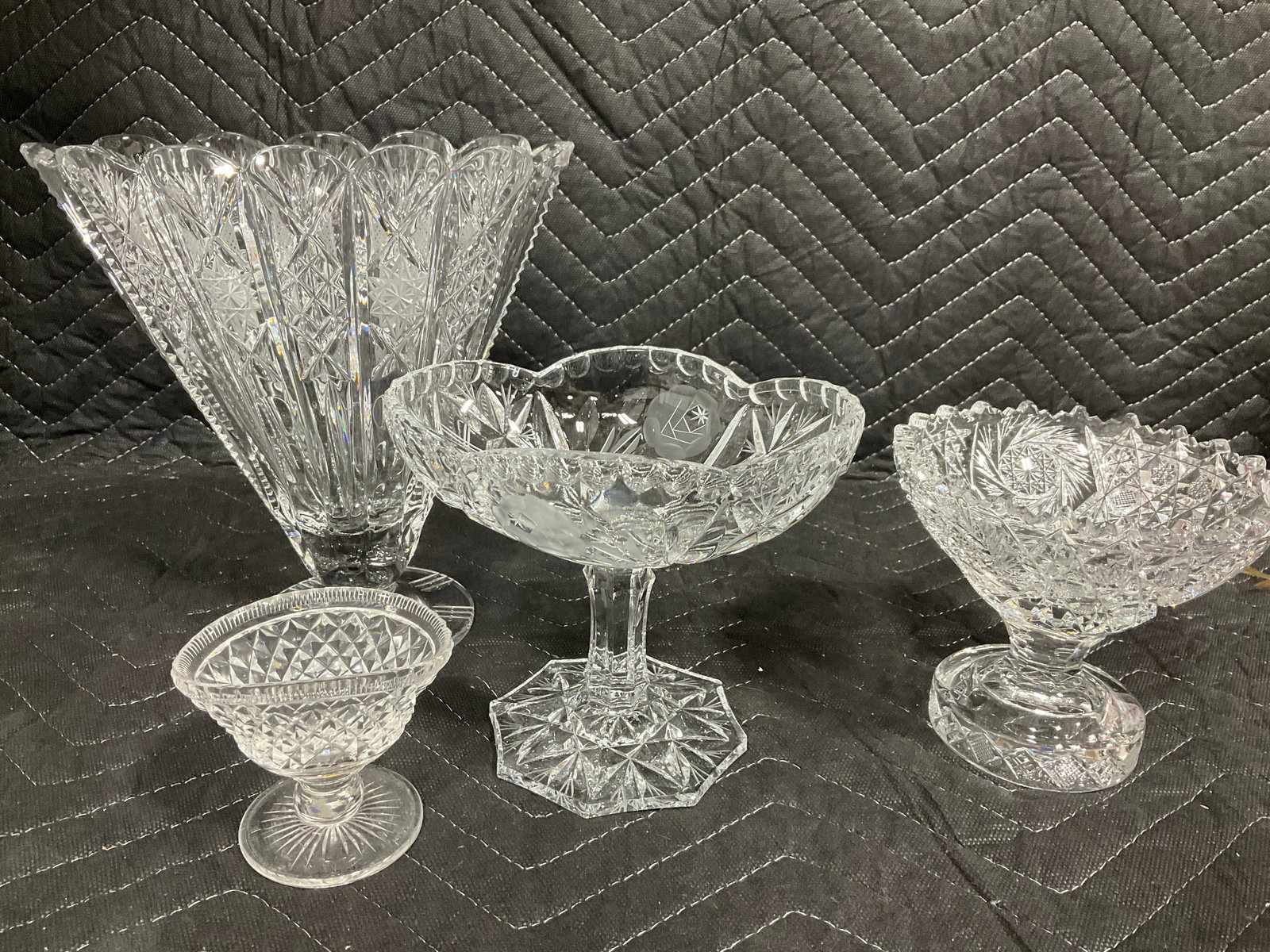 Various Crystal Glass (Tallest - 8in) (1 of 1)