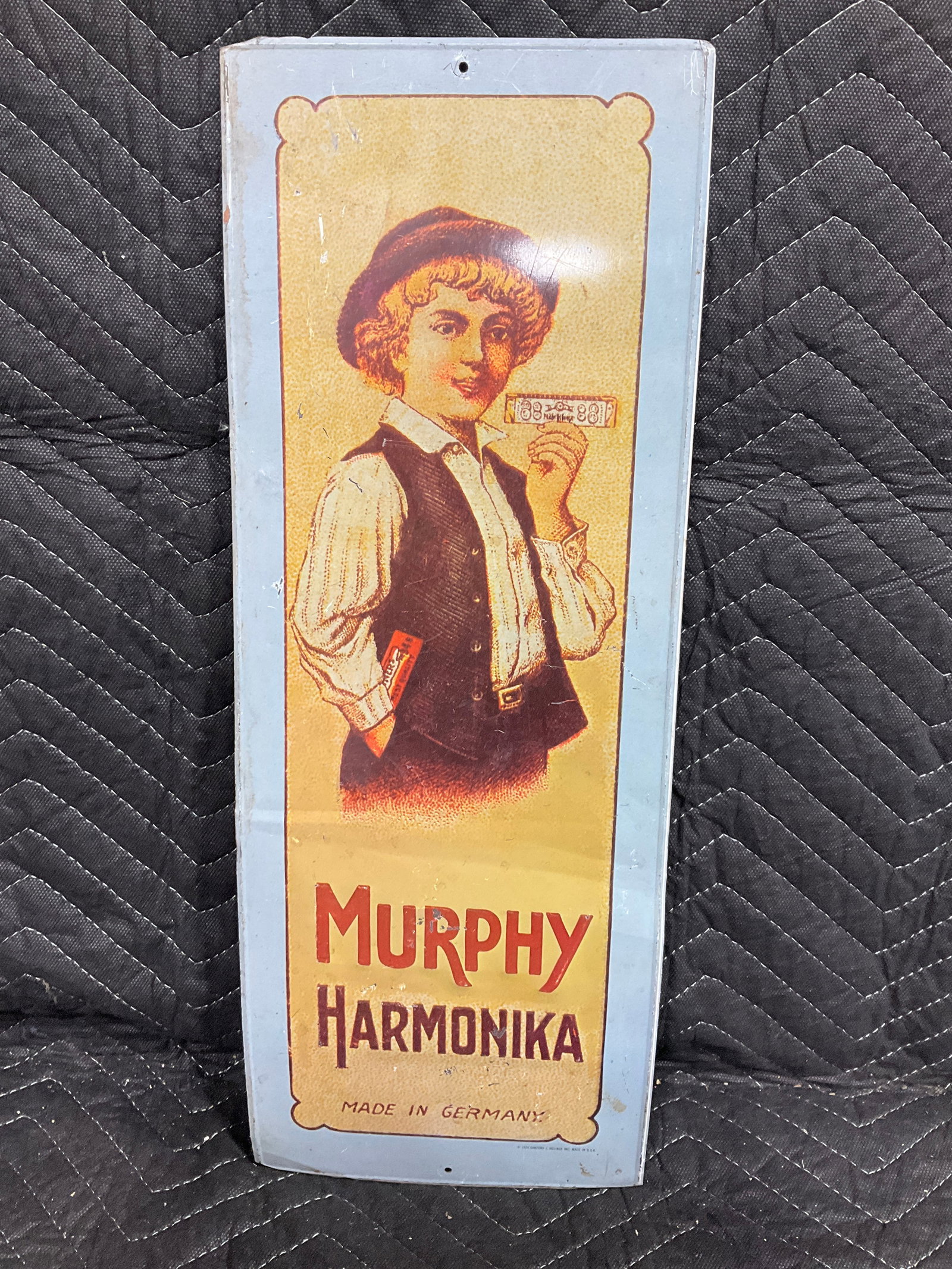 Murphy Harmonika Tin Sign Decor (7inx19in) (1 of 1)