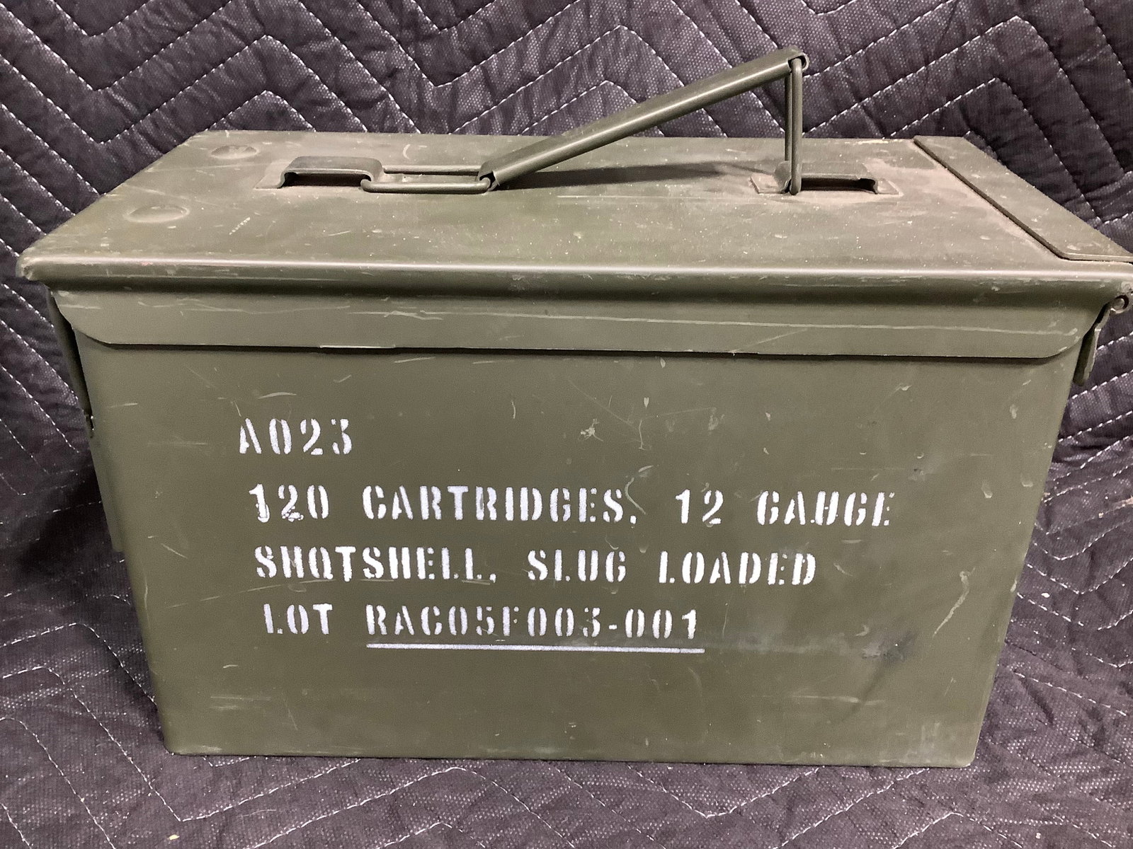 Vintage Empty Ammo Crate (1 of 1)