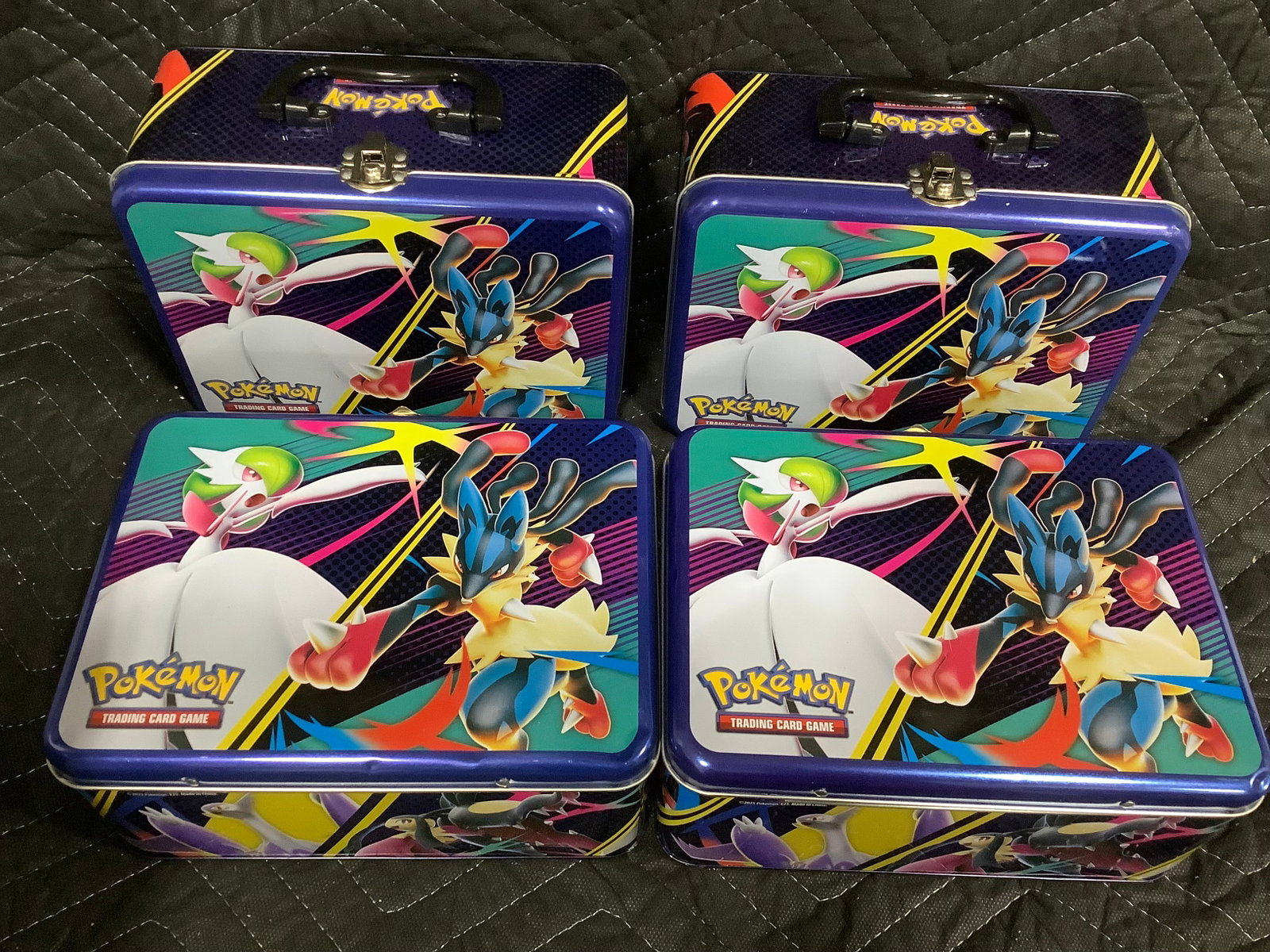 EMPTY Metal Pokemon lunchboxes (1 of 1)
