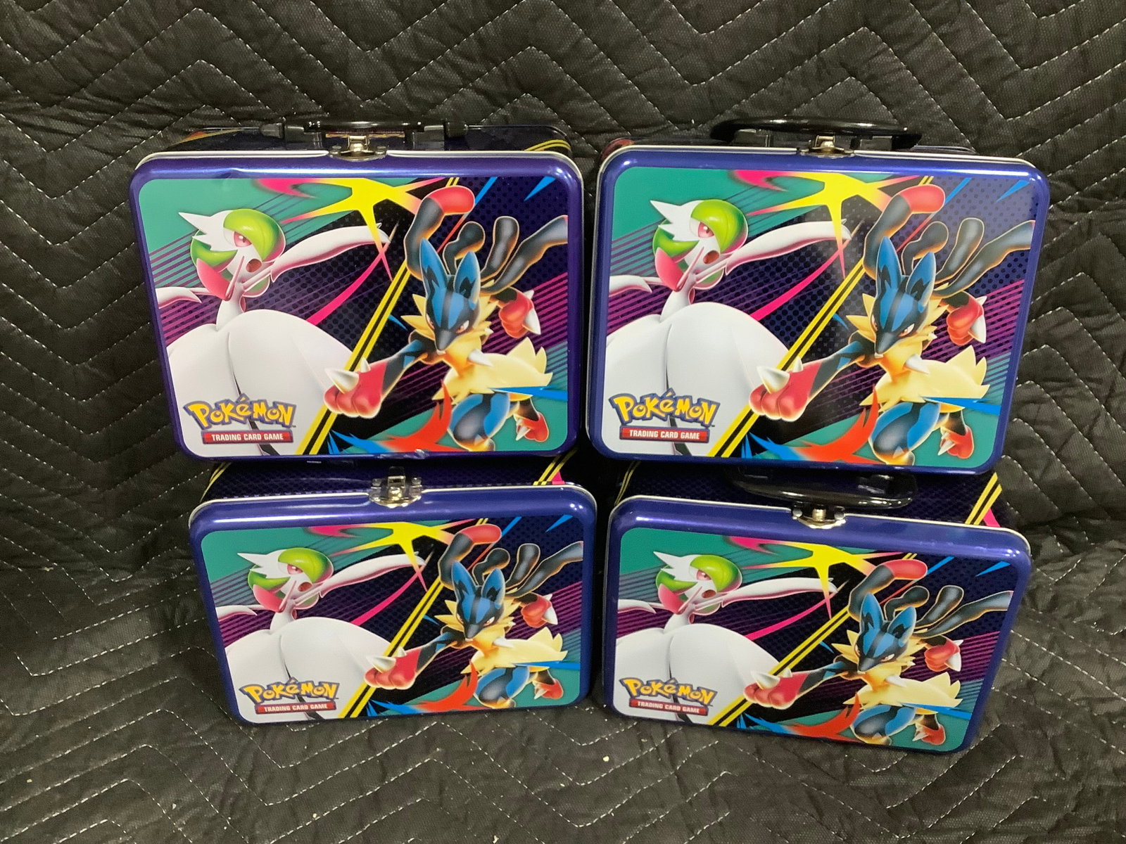 EMPTY Metal Pokemon lunchboxes (1 of 1)