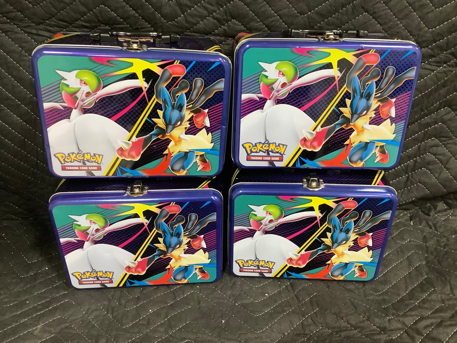 EMPTY Metal Pokemon lunchboxes (1 of 1)