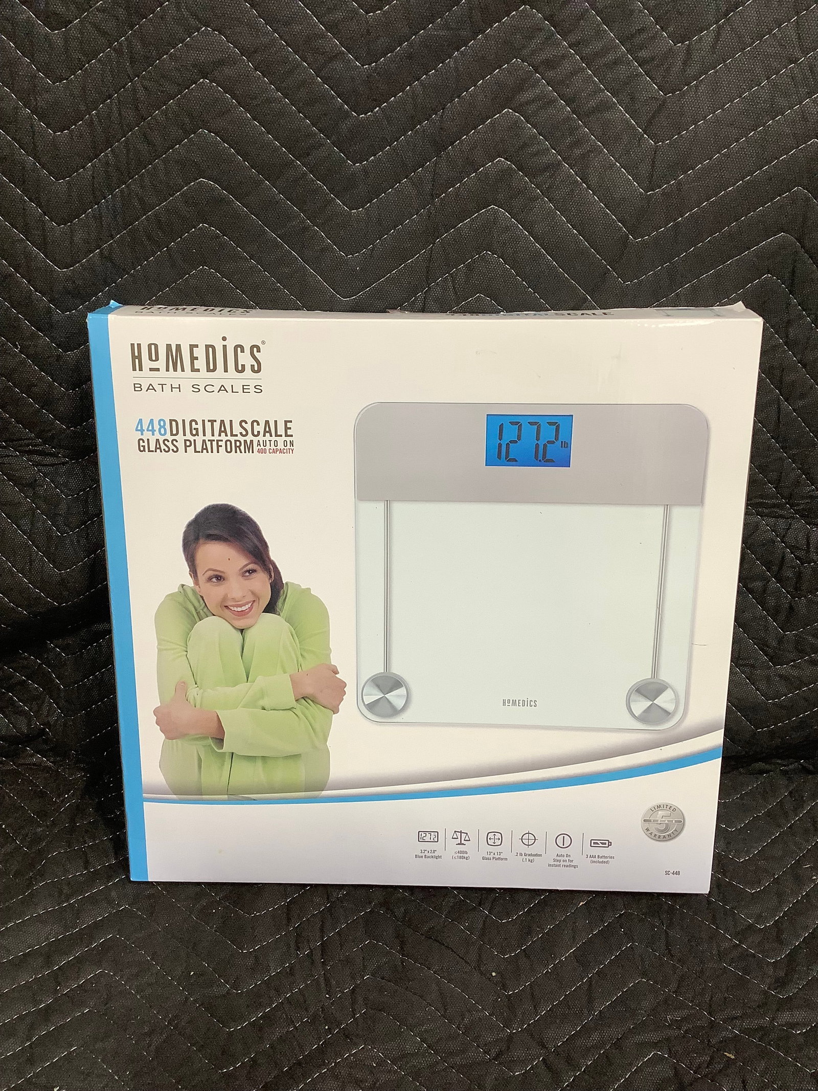 Homedics 448 digital scale*new in box*: Homedics 448 digital scale*new in box*