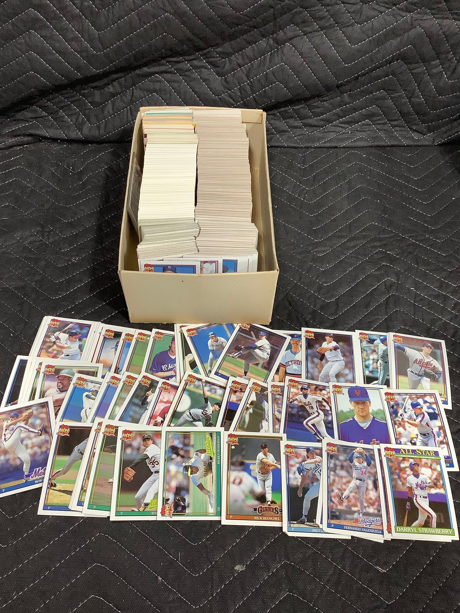 1990s Topps baseball cards and other cards (1 of 1)