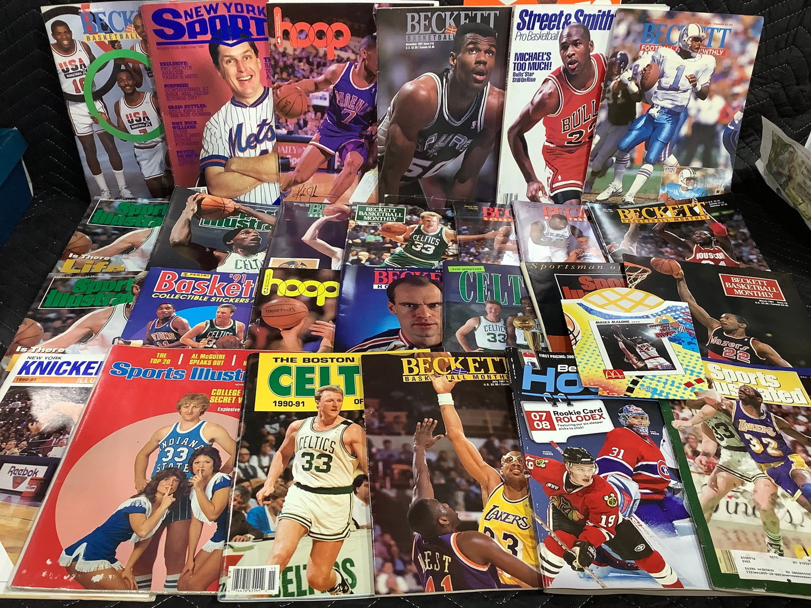 Various sports magazines and more: Various sports magazines and more