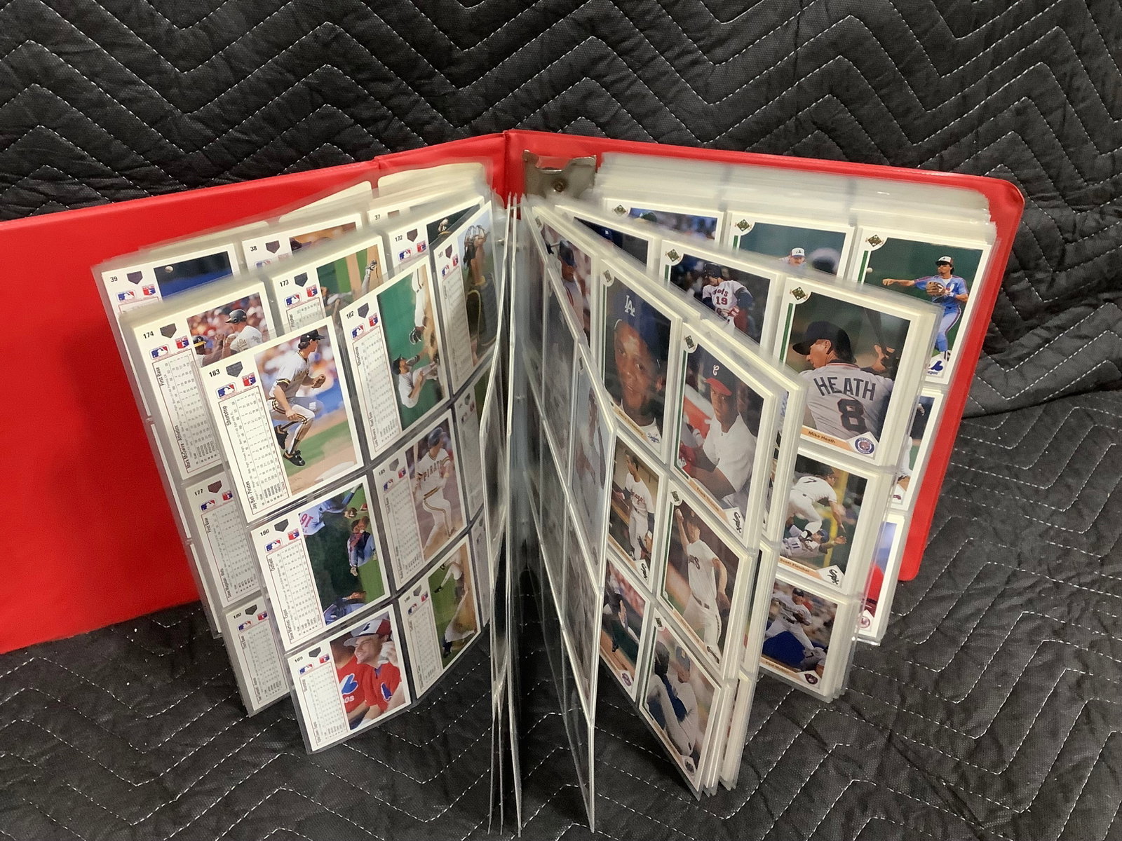 Binder full of MLB collectible puzzle cards/collectible cards (1 of 1)