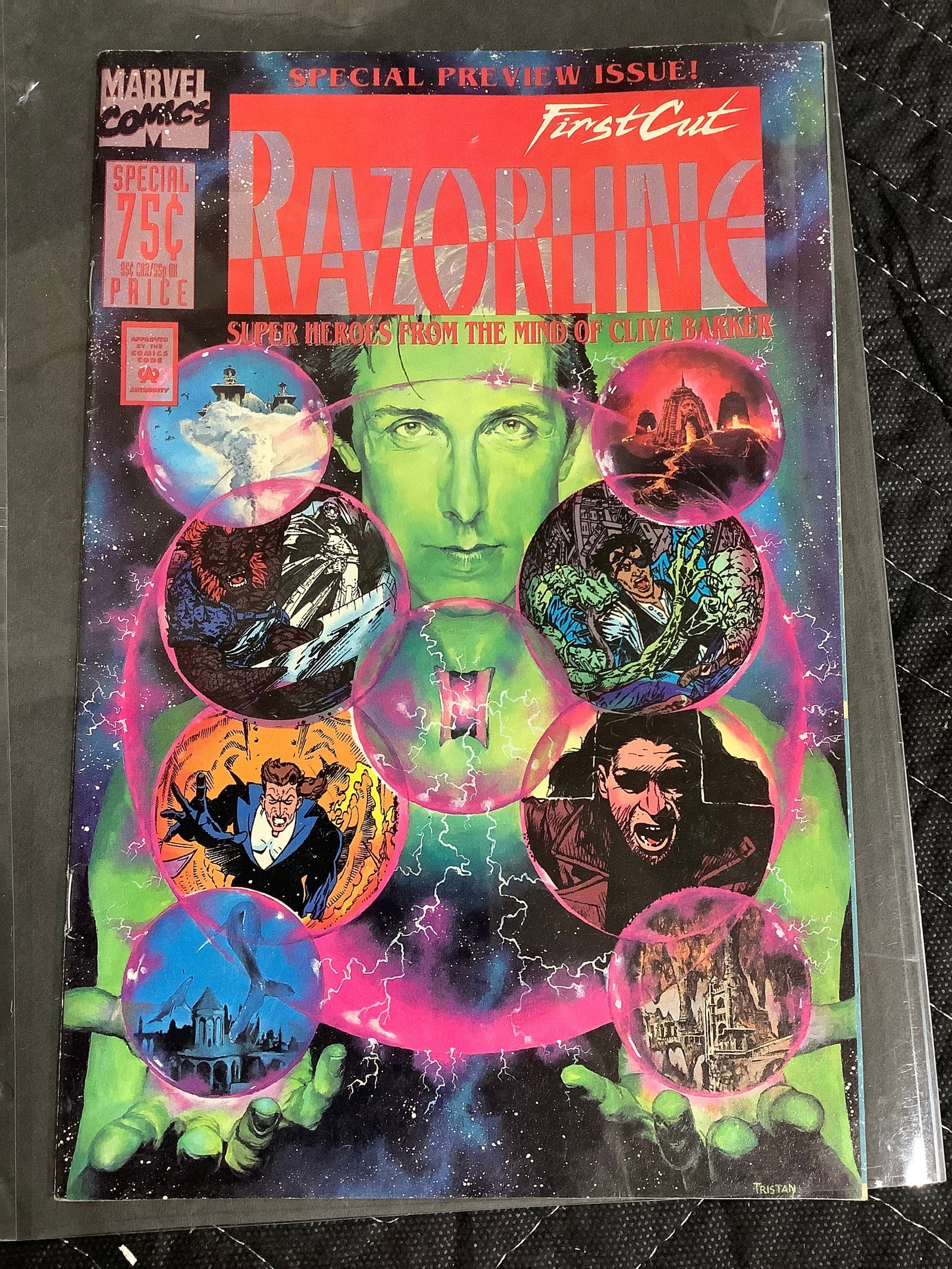 Razorline Marvel comic first cut (1 of 1)