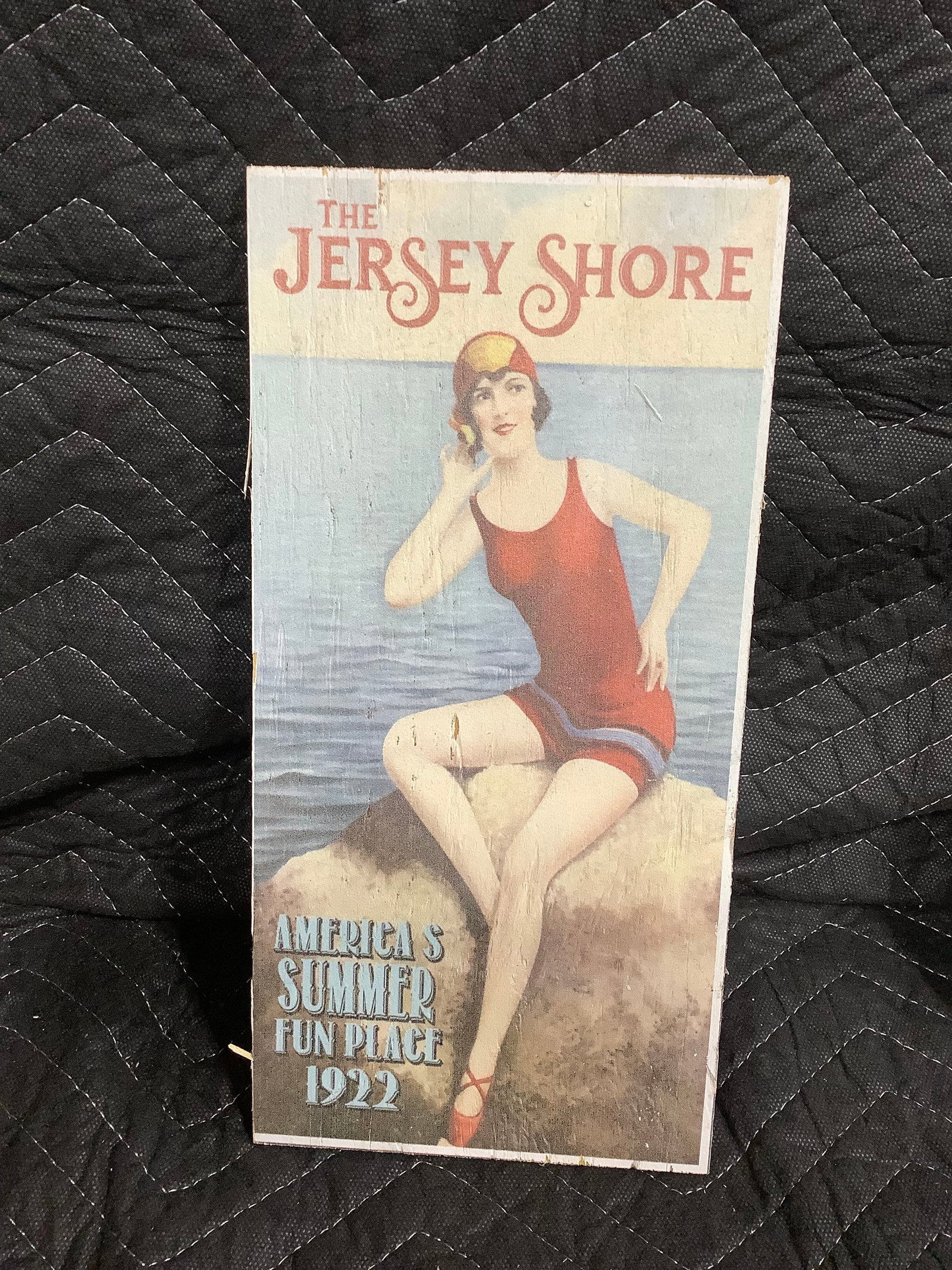 Jersey Shore 1922 wooden wall decor(6inx12in) (1 of 1)