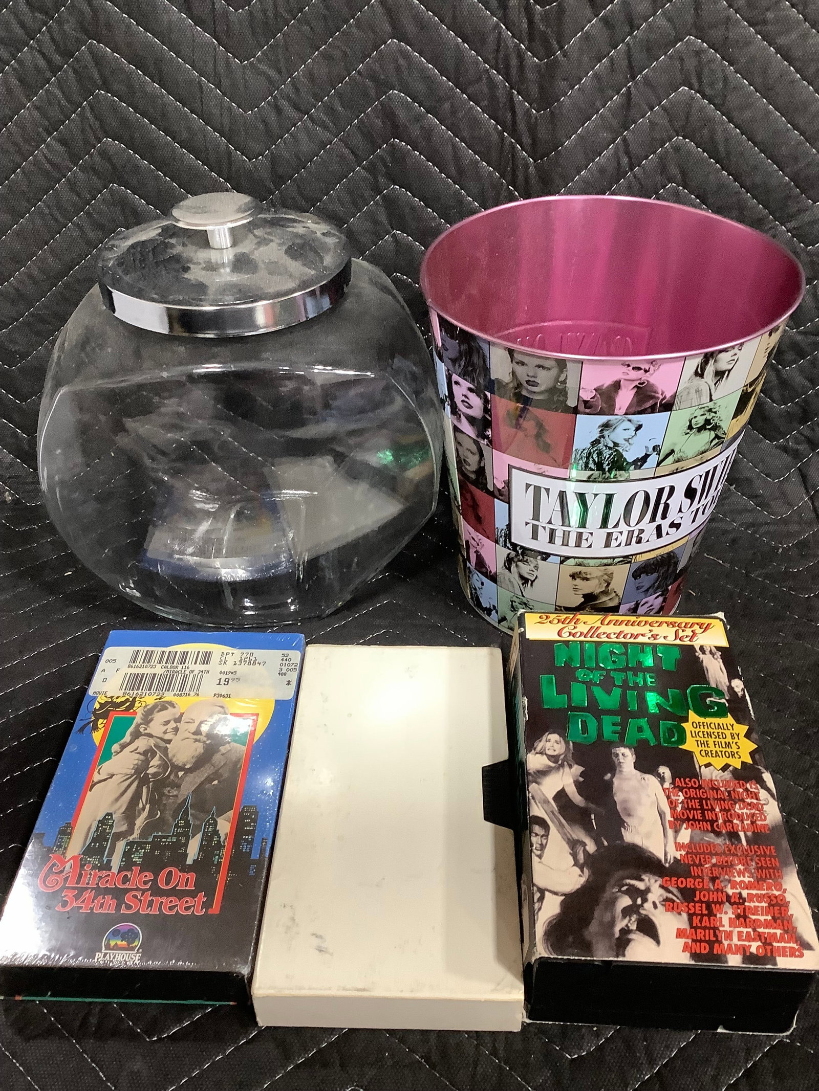 Taylor Swift Tin Bucket, Glass Candy Jar, and more (Tallest - 10in) (1 of 1)