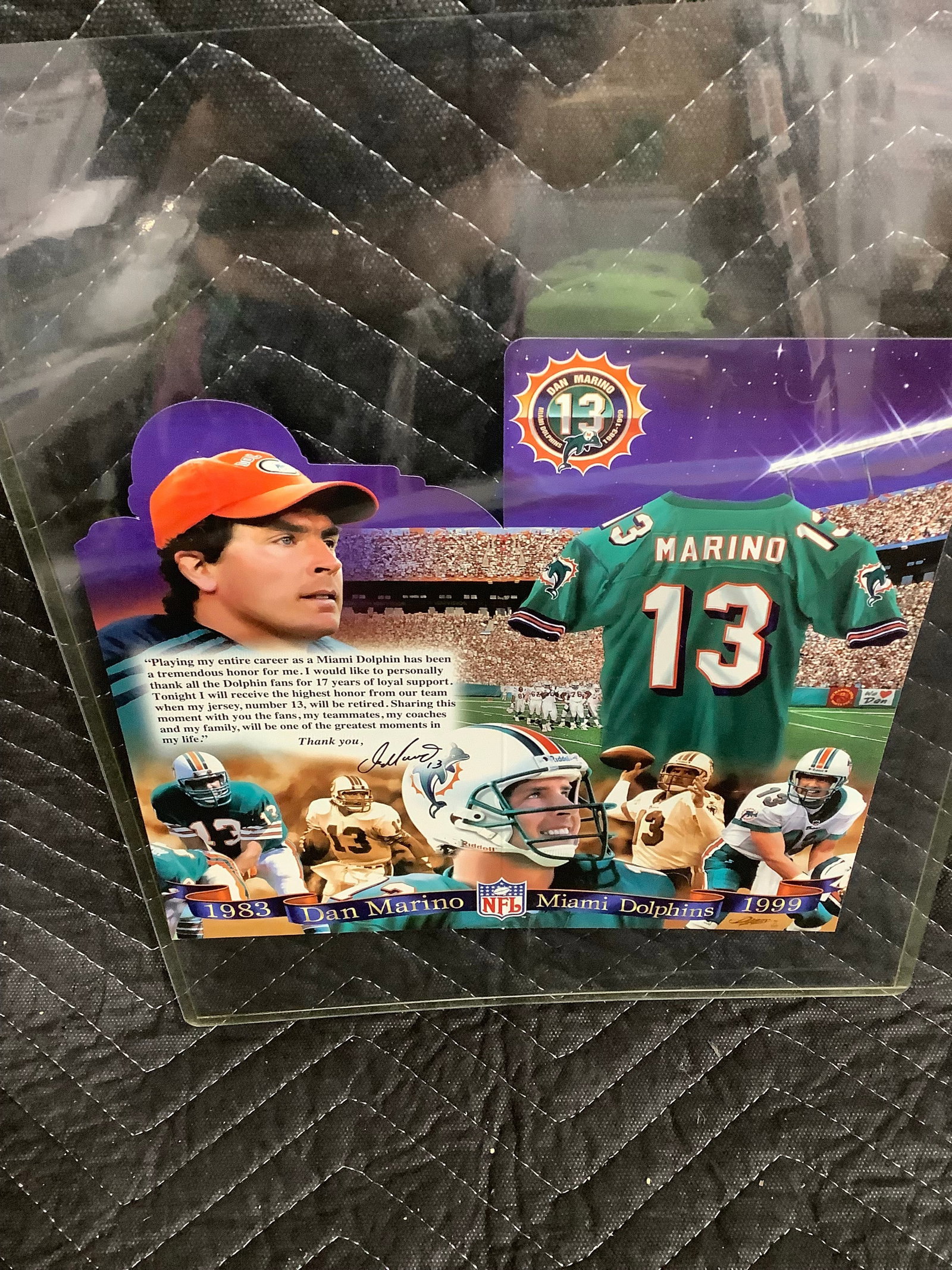 NFL 1983 Dan Marino Miami Dolphins (1 of 1)