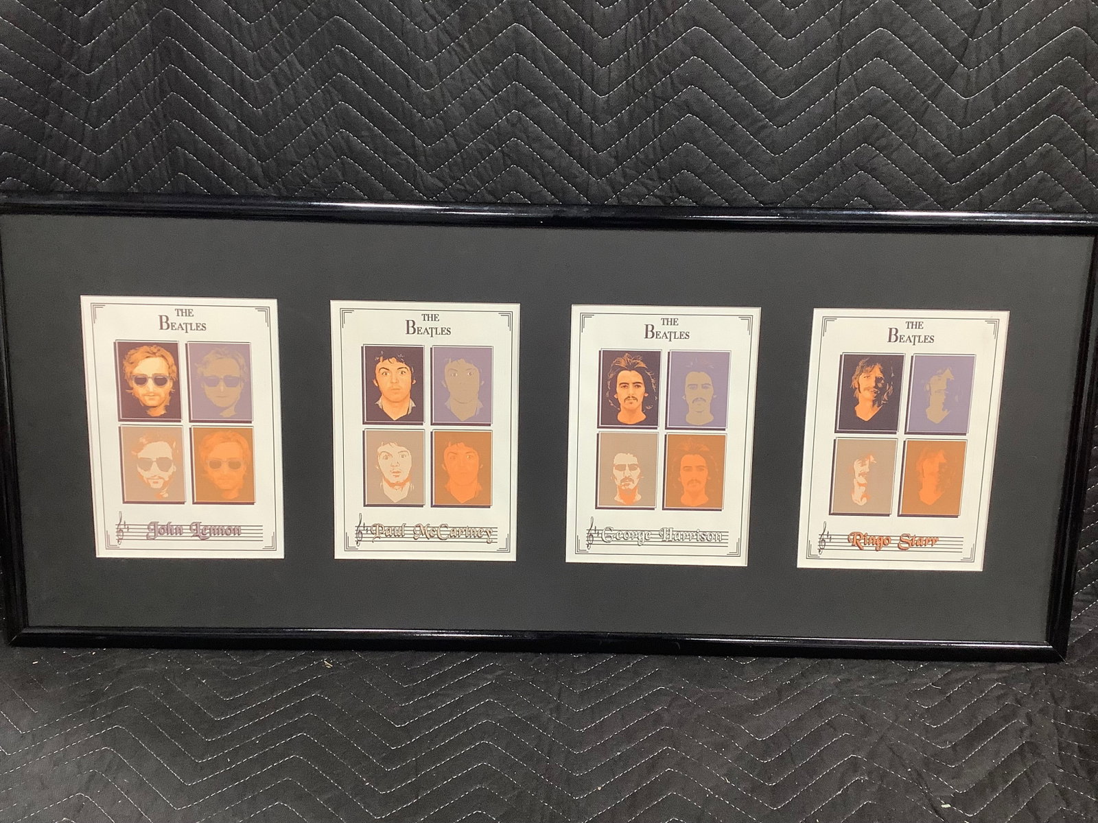 Framed Beatles Prints (18inx41in) (1 of 1)