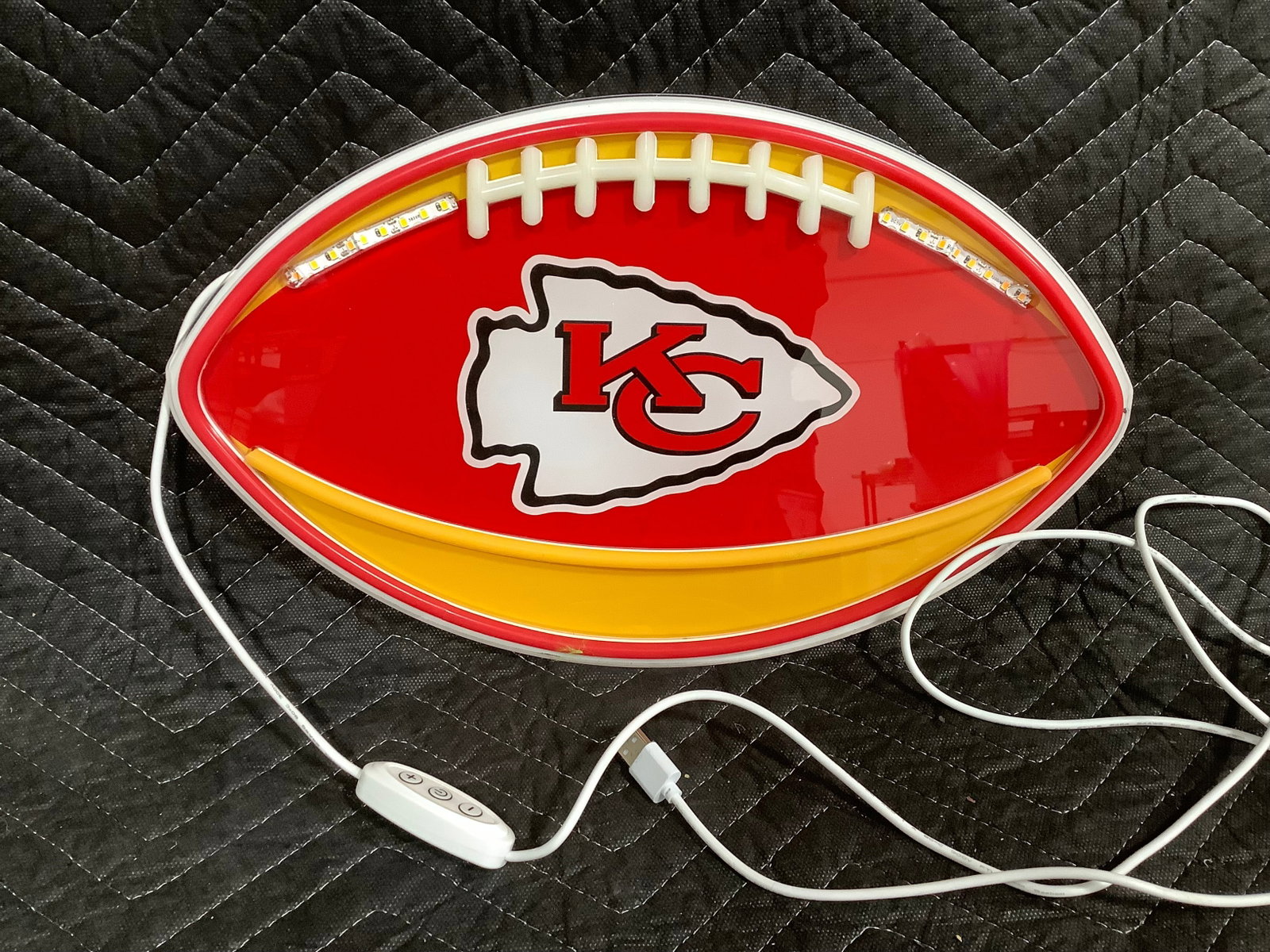 Kansas City Chiefs LED Sign Decor (1 of 1)