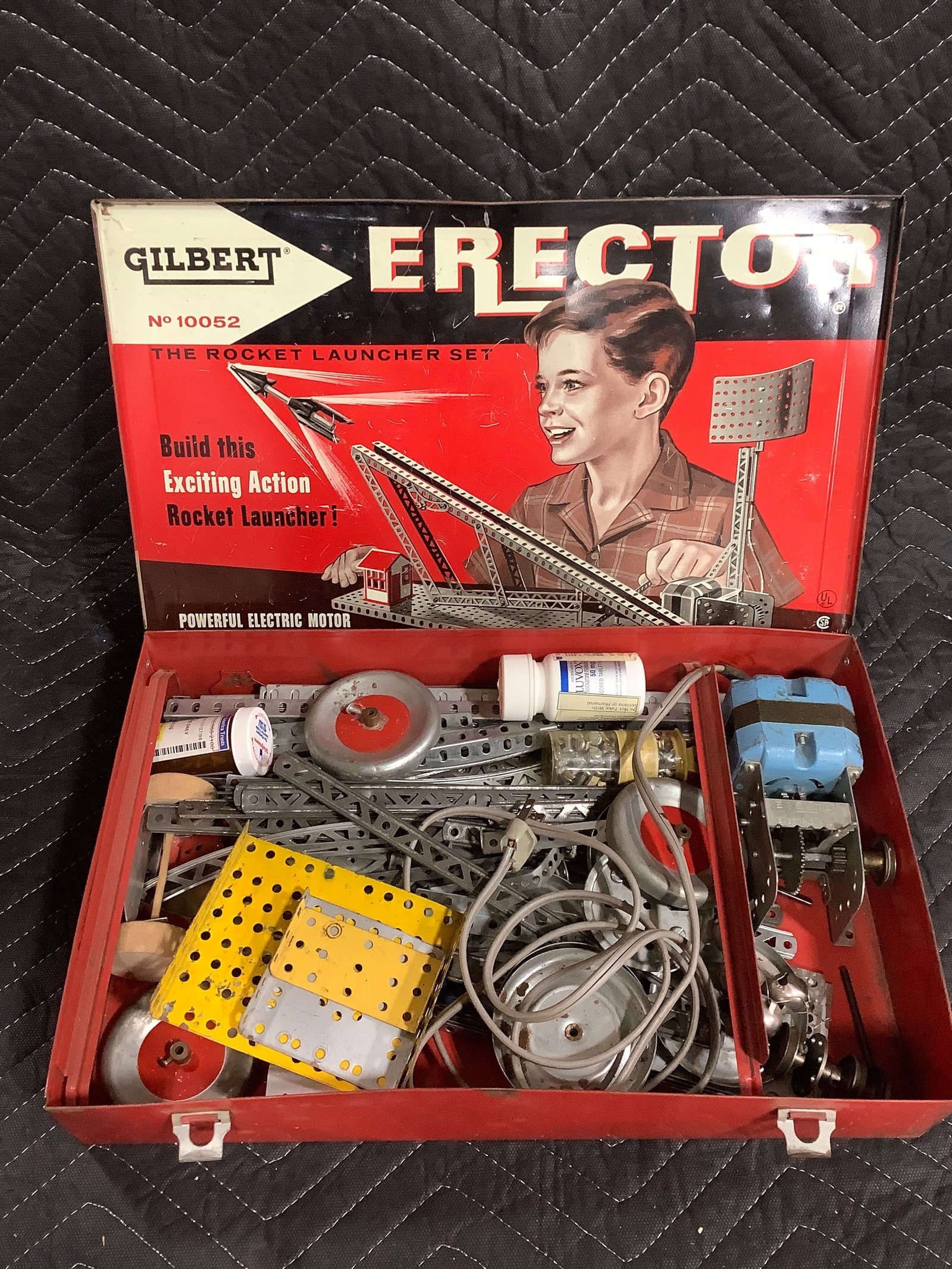 Vintage Erector Rocket Launcher Set (1 of 1)