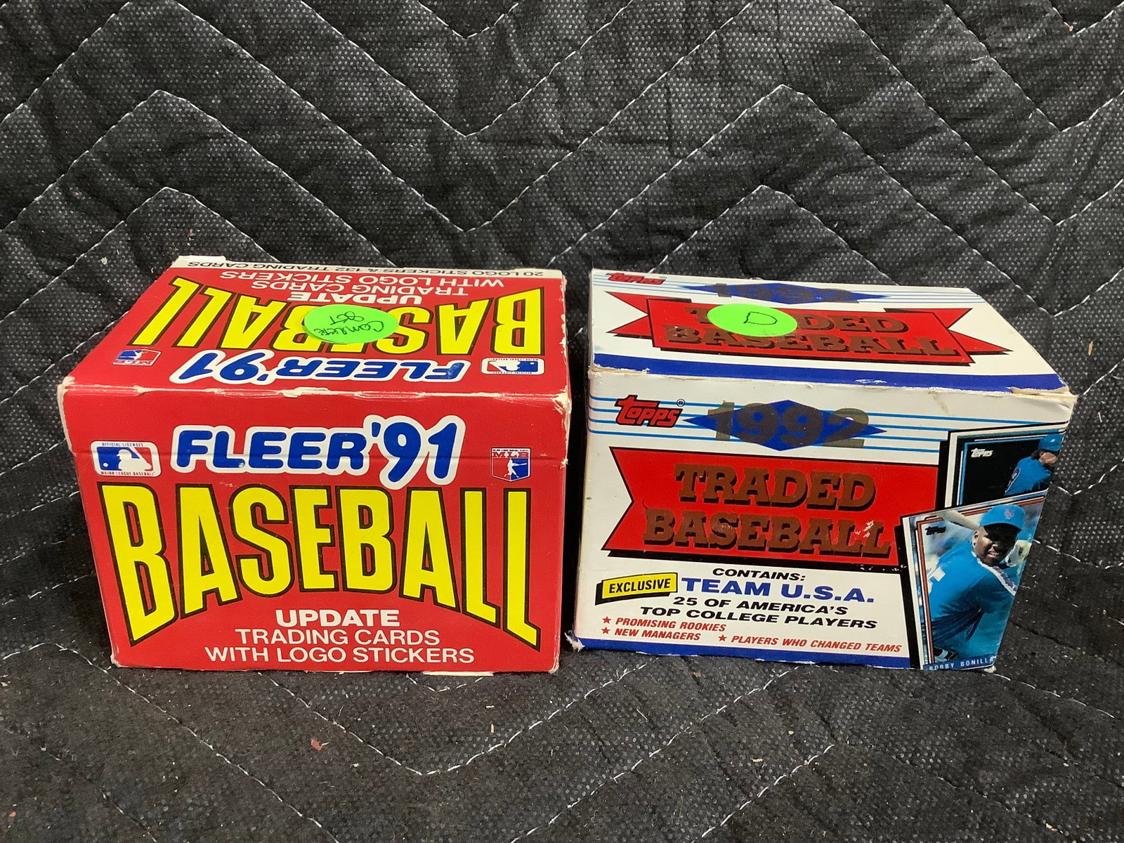 Fleer 91 Baseball Cards, and Topps 1992 Baseball Cards (1 of 1)