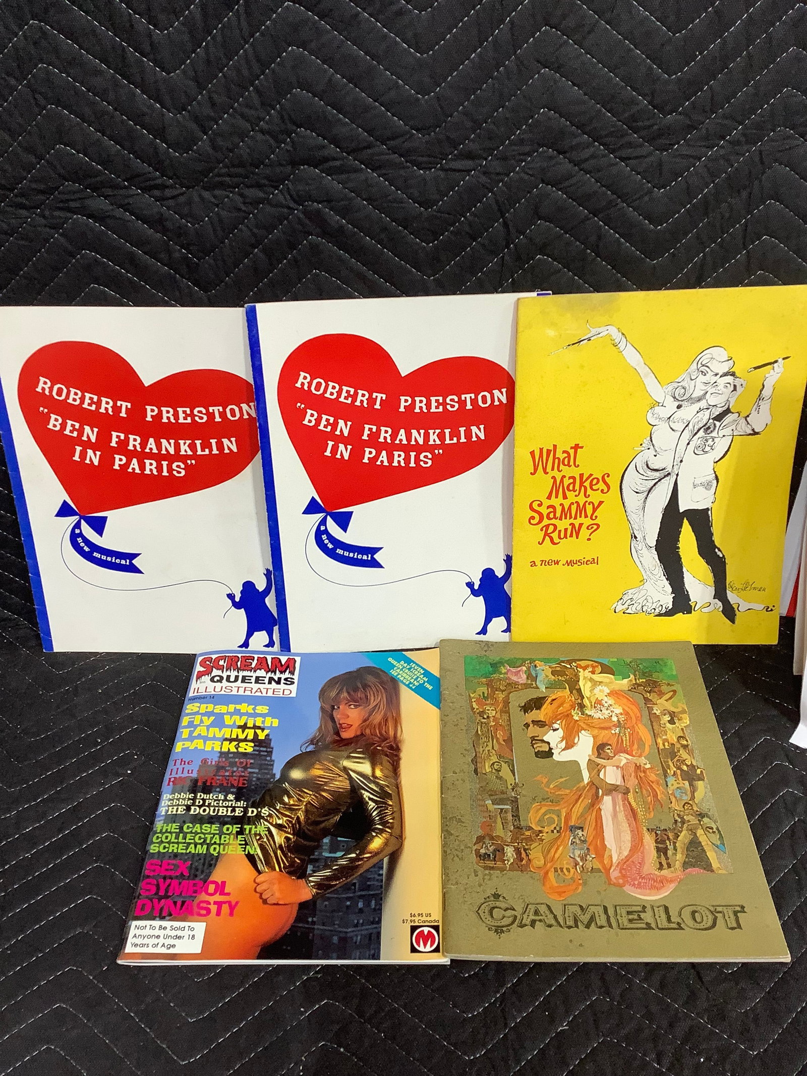Vintage magazines and musical books (1 of 1)