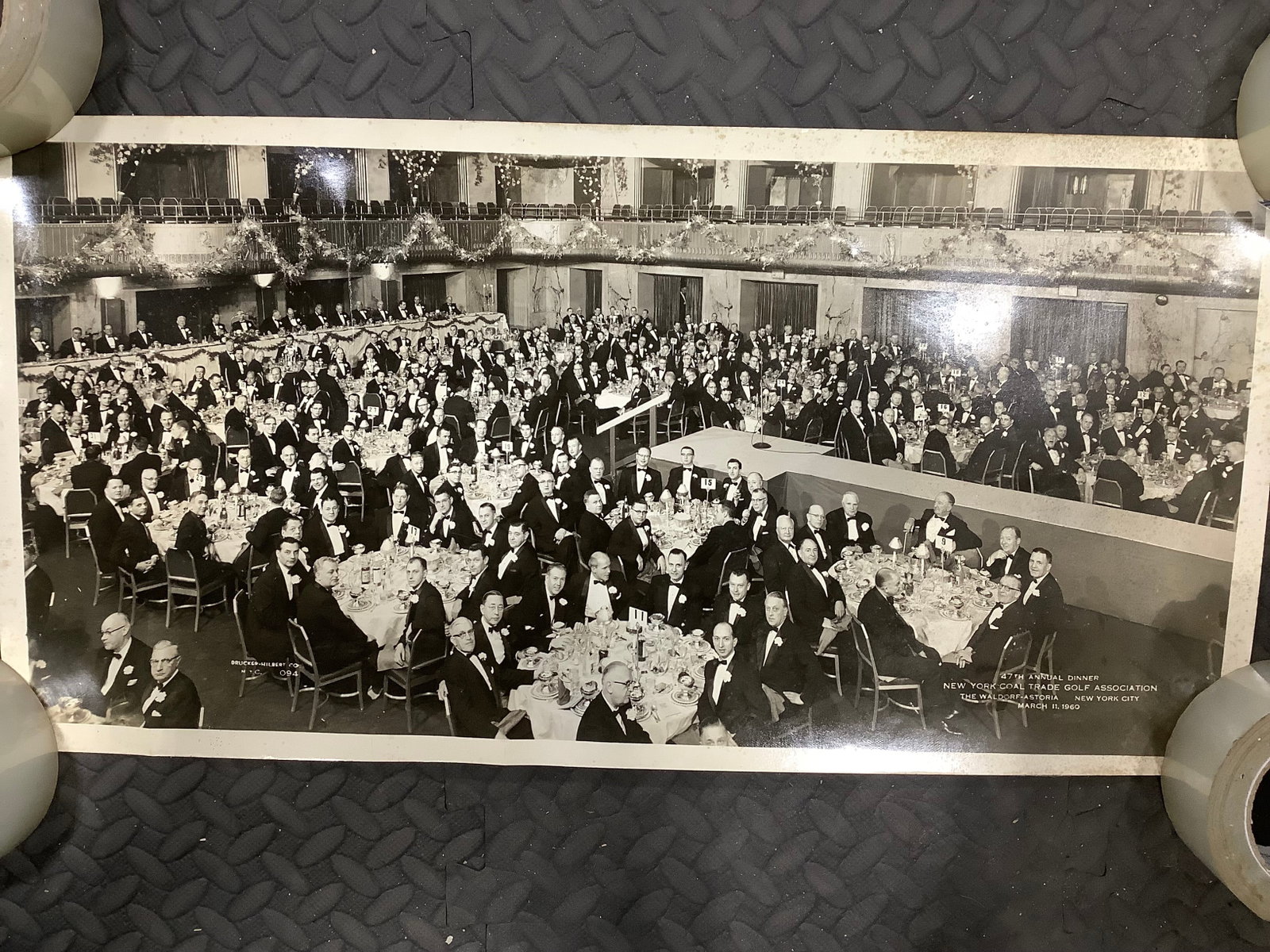 NY Coal Trade Golf Association photo 1948-1960(12inx23.5in): NY Coal Trade Golf Association photo 1948-1960(12inx23.5in)