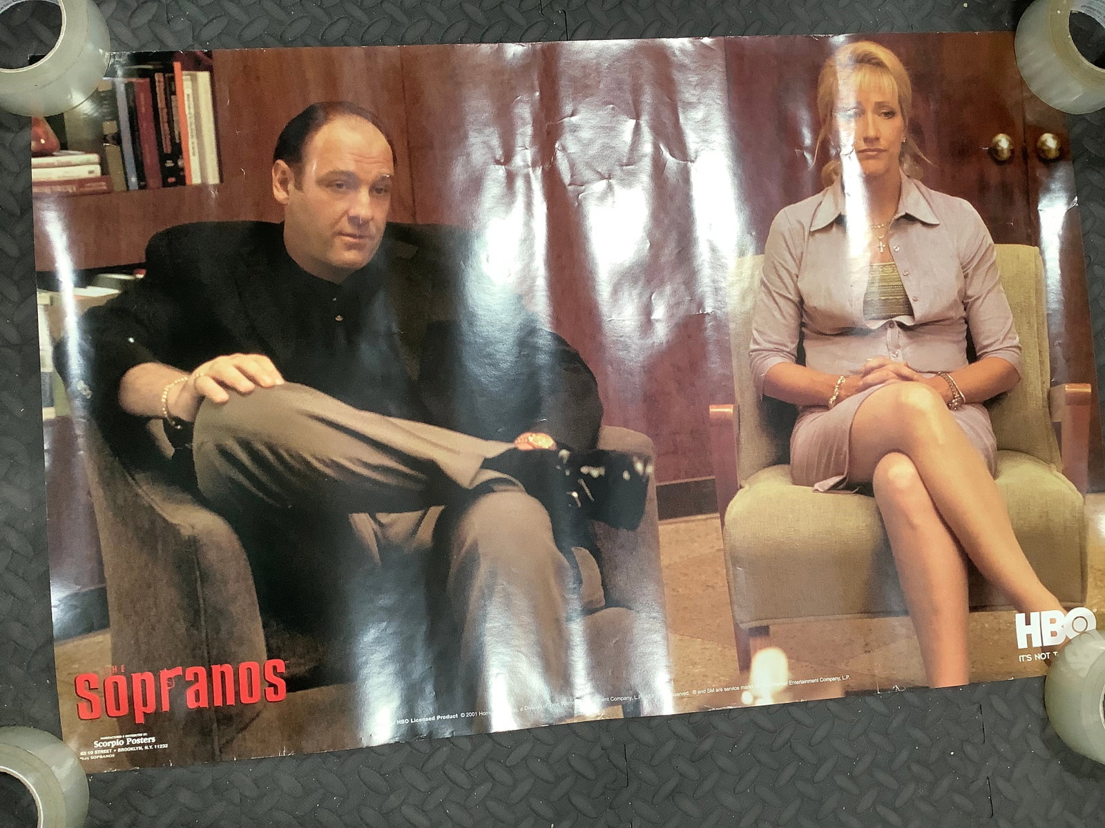 The Sopranos poster(22.5inx34.5in): The Sopranos poster(22.5inx34.5in)