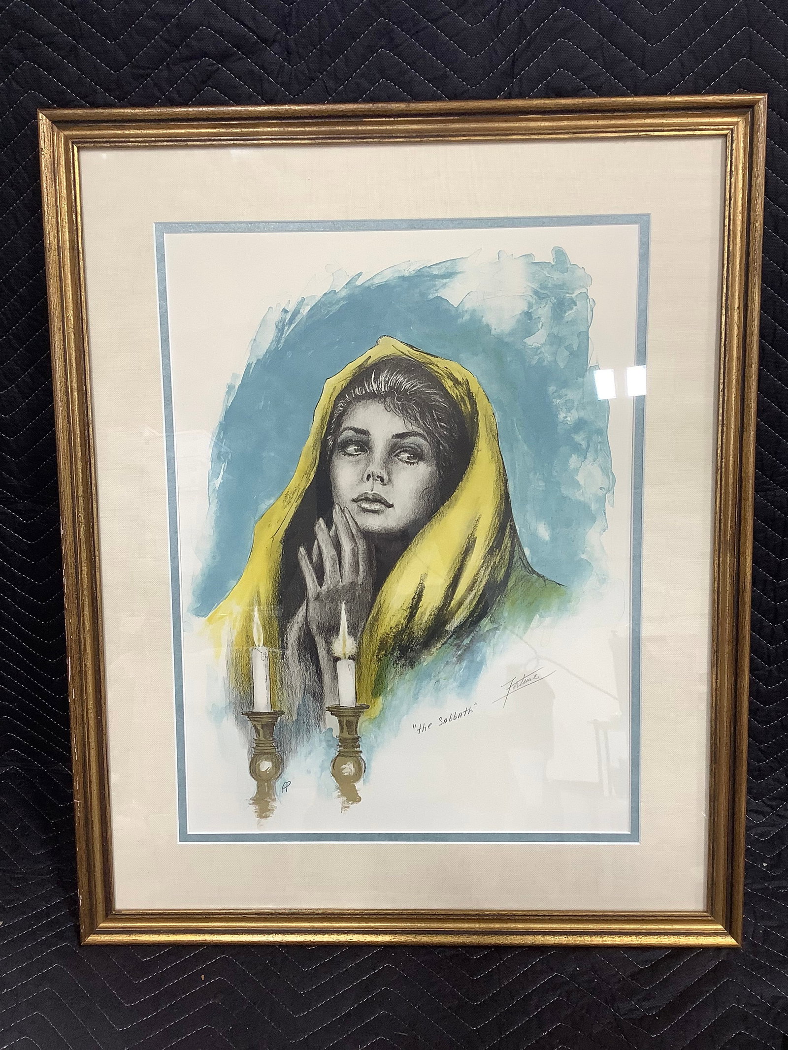 The Sabbath framed print signed Fortune(26.5inx32in) (1 of 1)