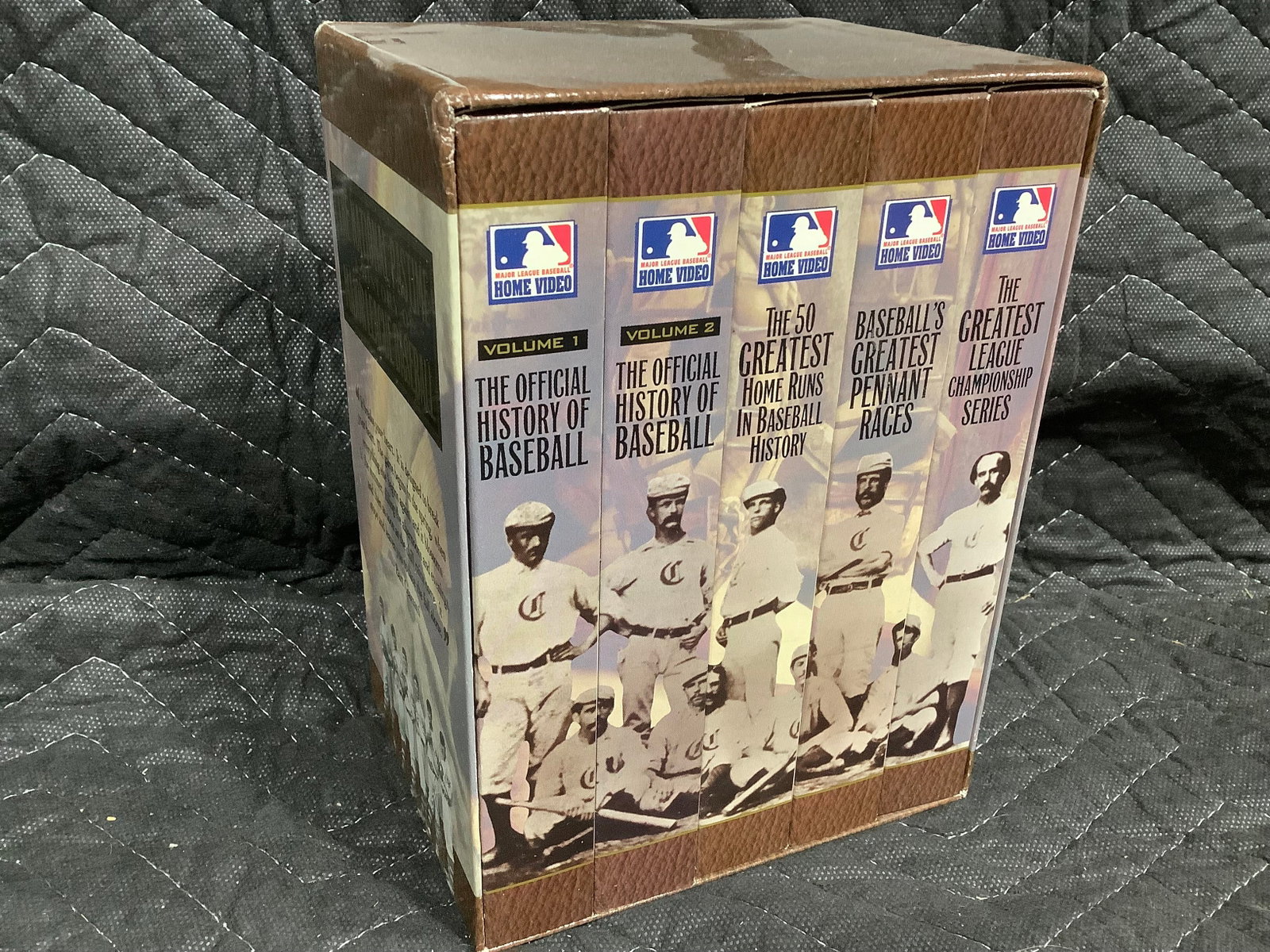 Official History of Baseball VHS Tape Set (1 of 1)