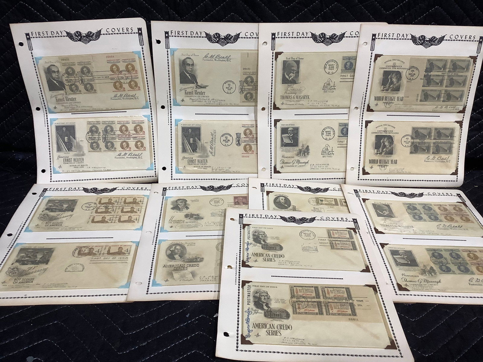 Various First Day Covers (1 of 1)