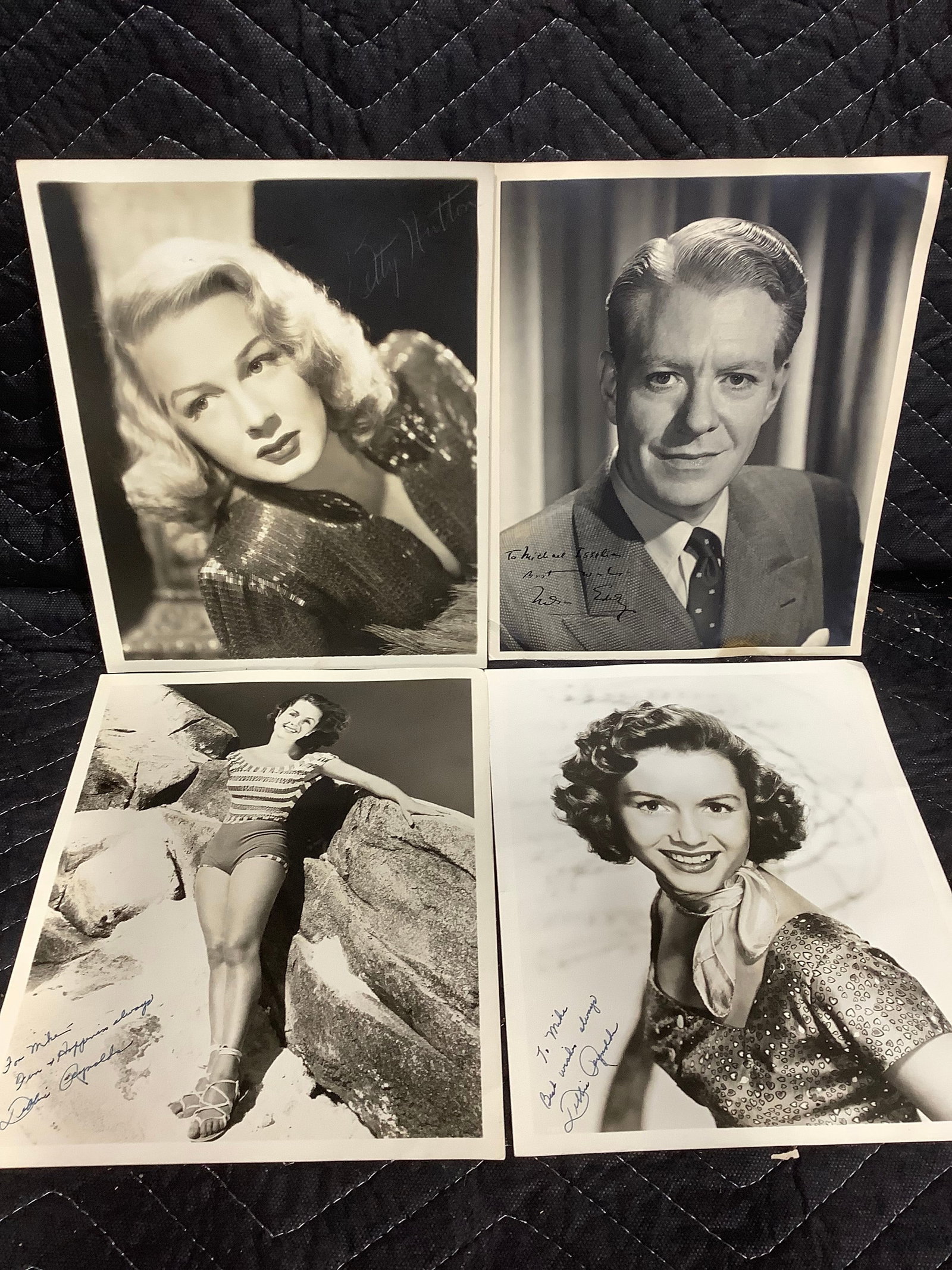 Movie Star Photos - signed: Movie Star Photos - signed