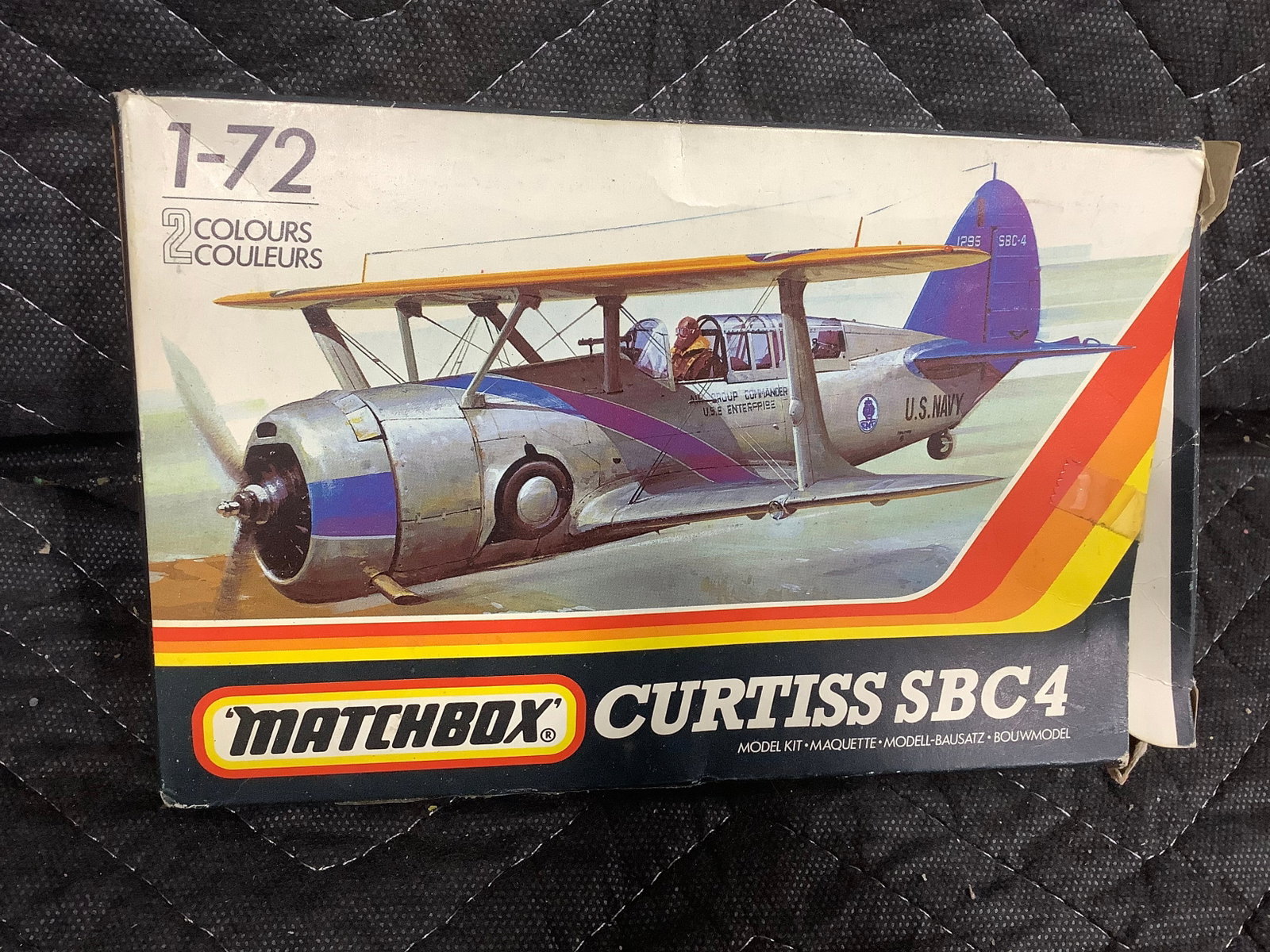 1-72 Matchbox Curtiss SBC4 Model Kit (1 of 1)
