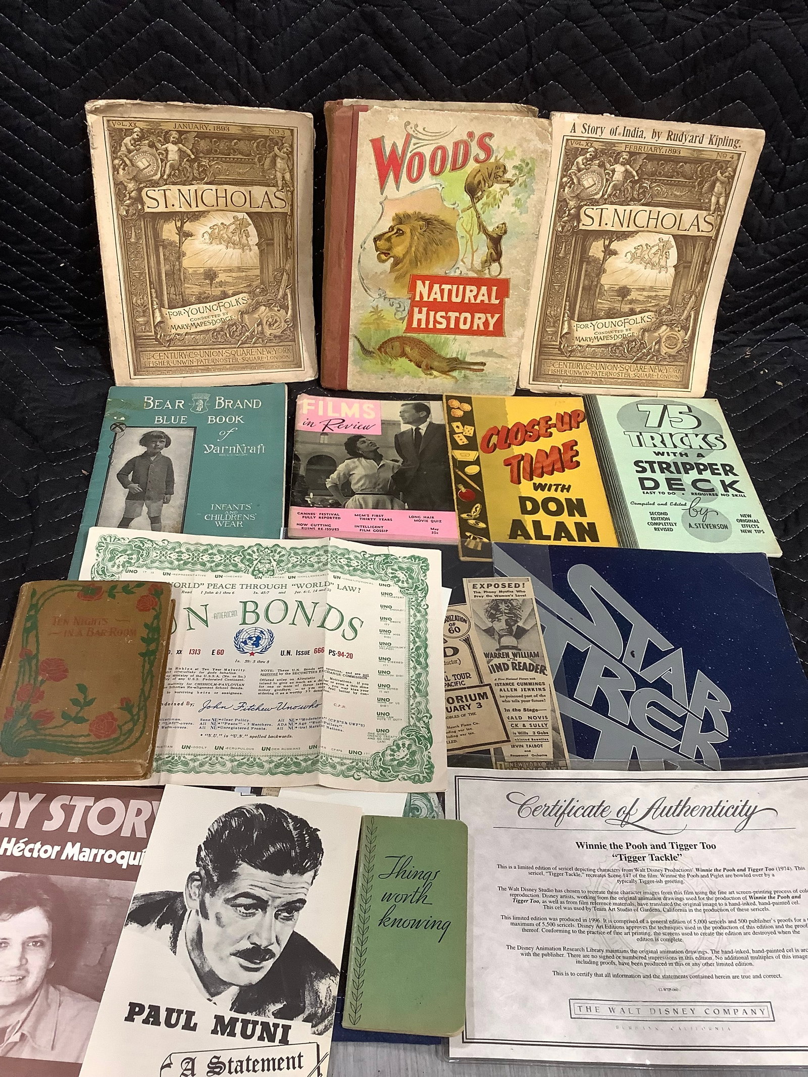 Vintage Books and Ephemera (1 of 1)