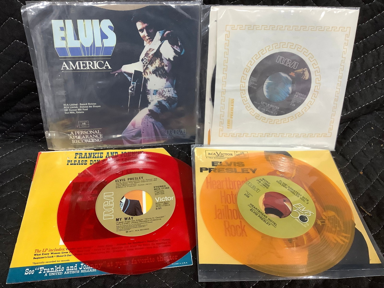 Vintage Elvis 45s: Vintage Elvis 45s