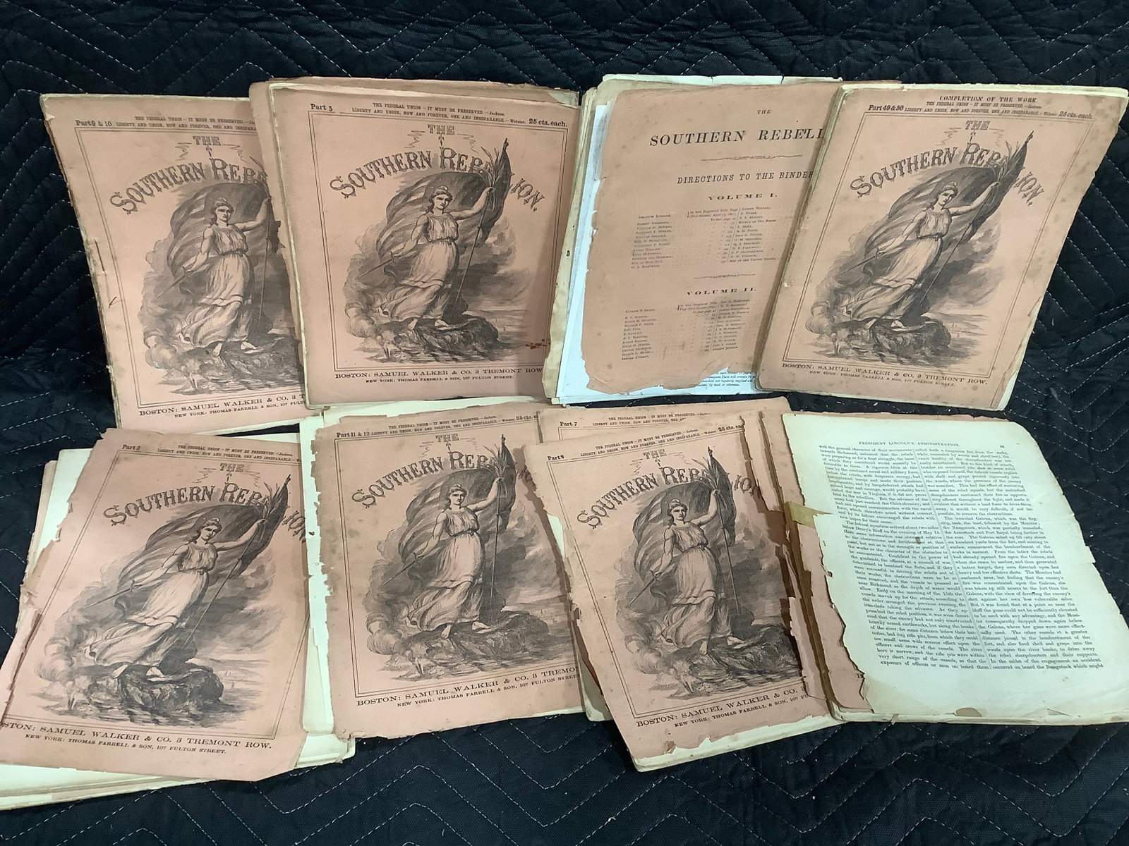 Vintage Southern Rebellion Book Parts: Vintage Southern Rebellion Book Parts