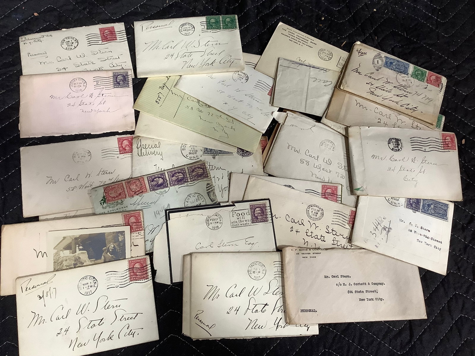 1917-1920 Letters/Stamps (1 of 1)