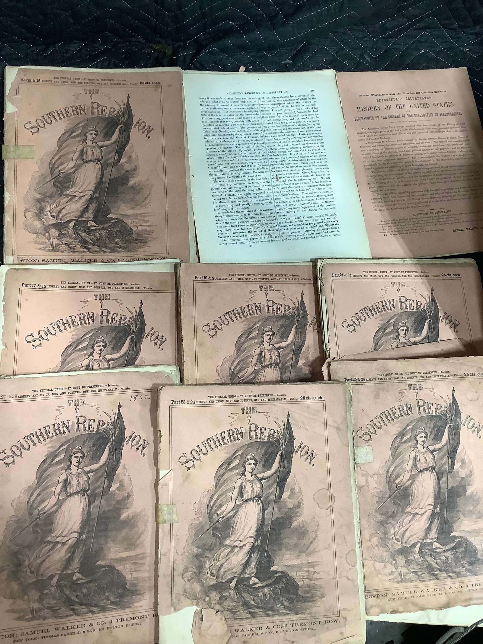 Vintage Southern Rebellion Book Parts: Vintage Southern Rebellion Book Parts
