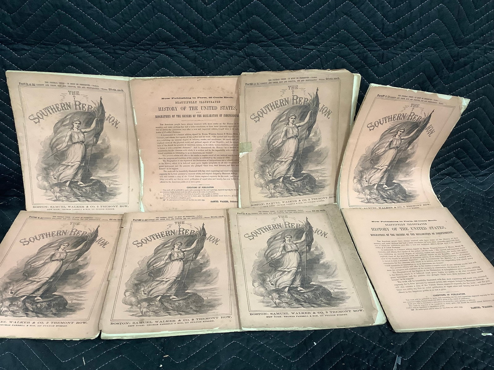 Vintage Southern Rebellion Book Parts: Vintage Southern Rebellion Book Parts