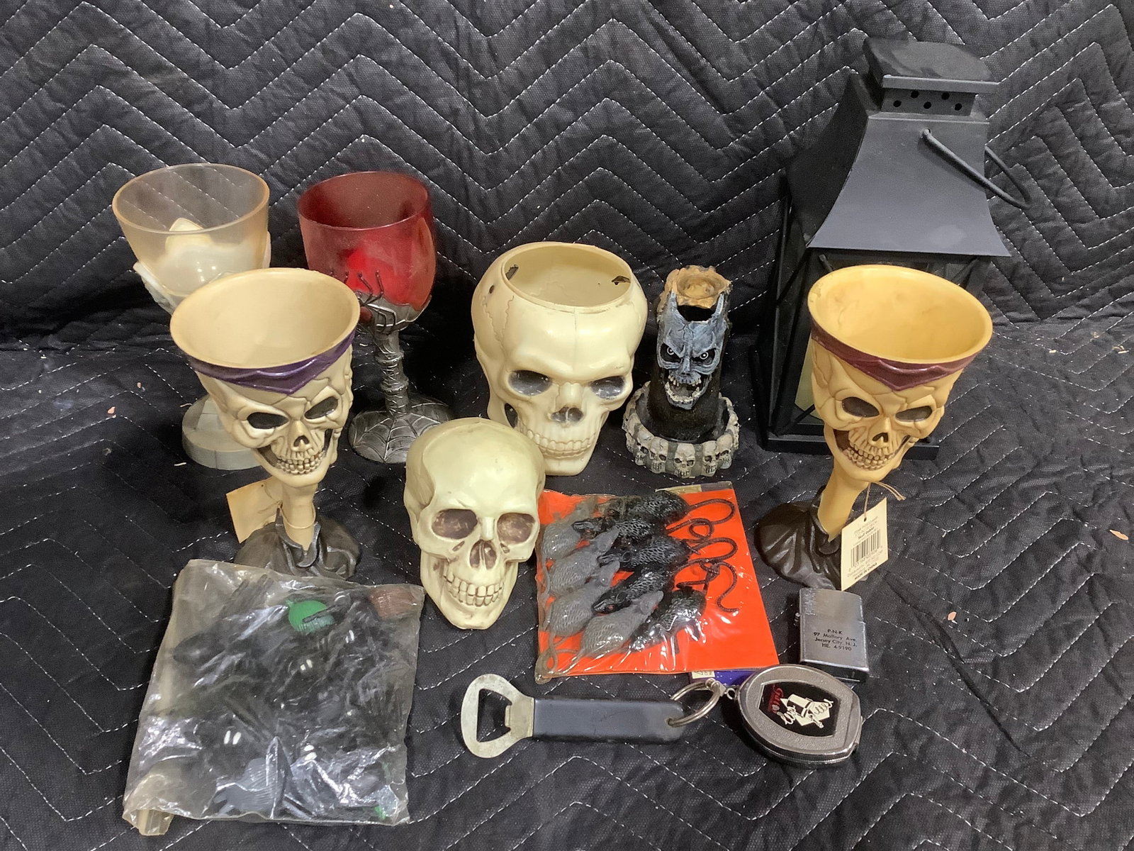 Various Halloween Goblets, Decor, and more (Tallest - 10.5in) (1 of 1)