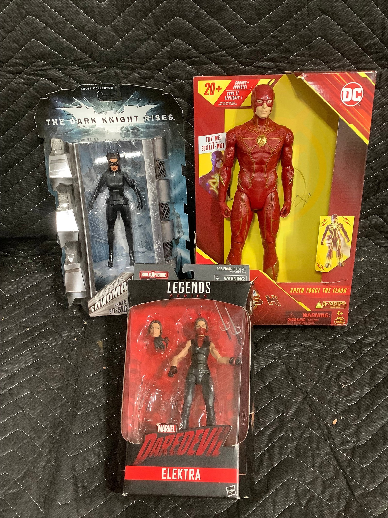 DC Flash collectible, Catwoman collectible, and more*new in package*: DC Flash collectible, Catwoman collectible, and more*new in package*