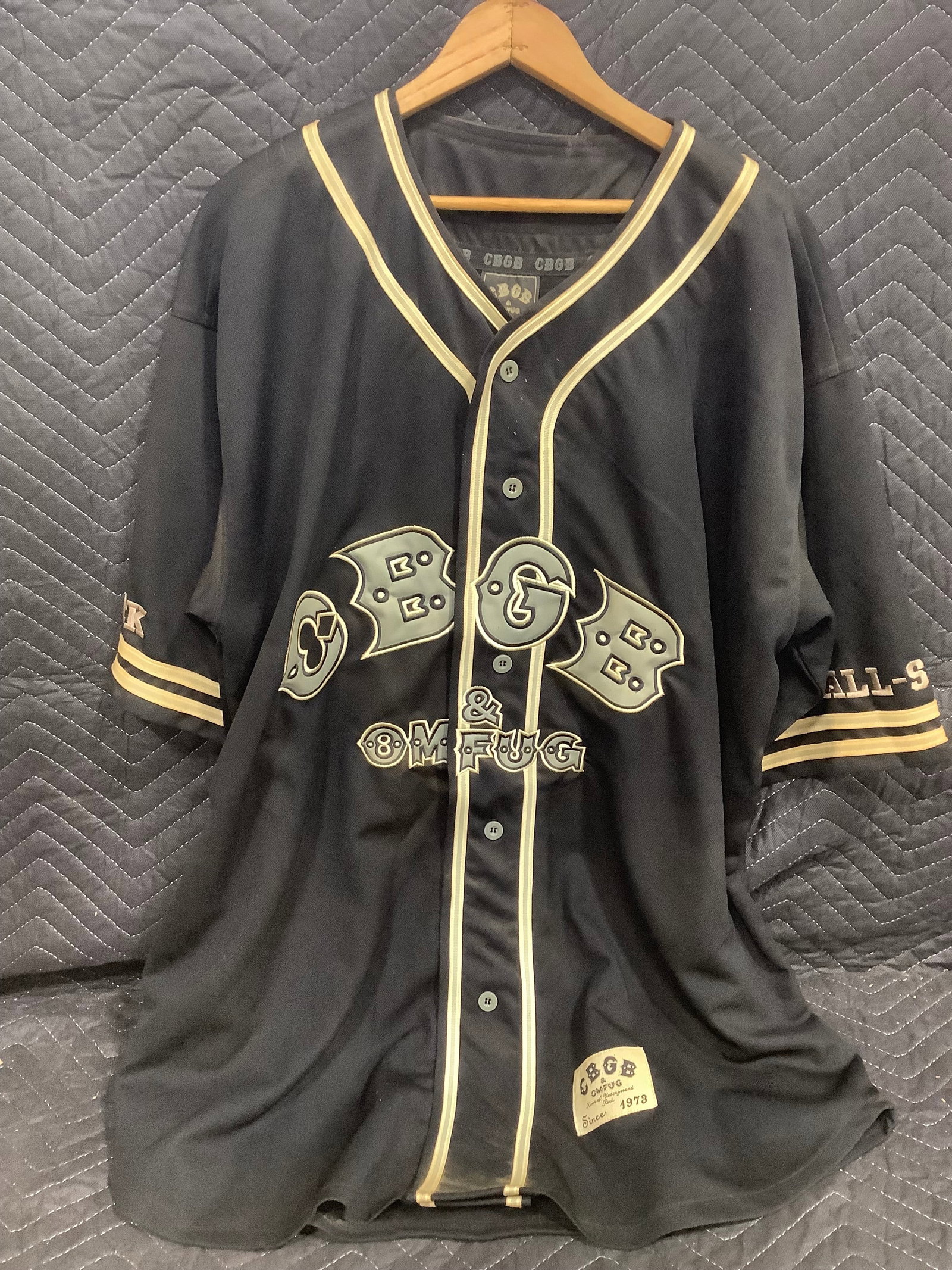 CBGB jersey shirt(XL): CBGB jersey shirt(XL)