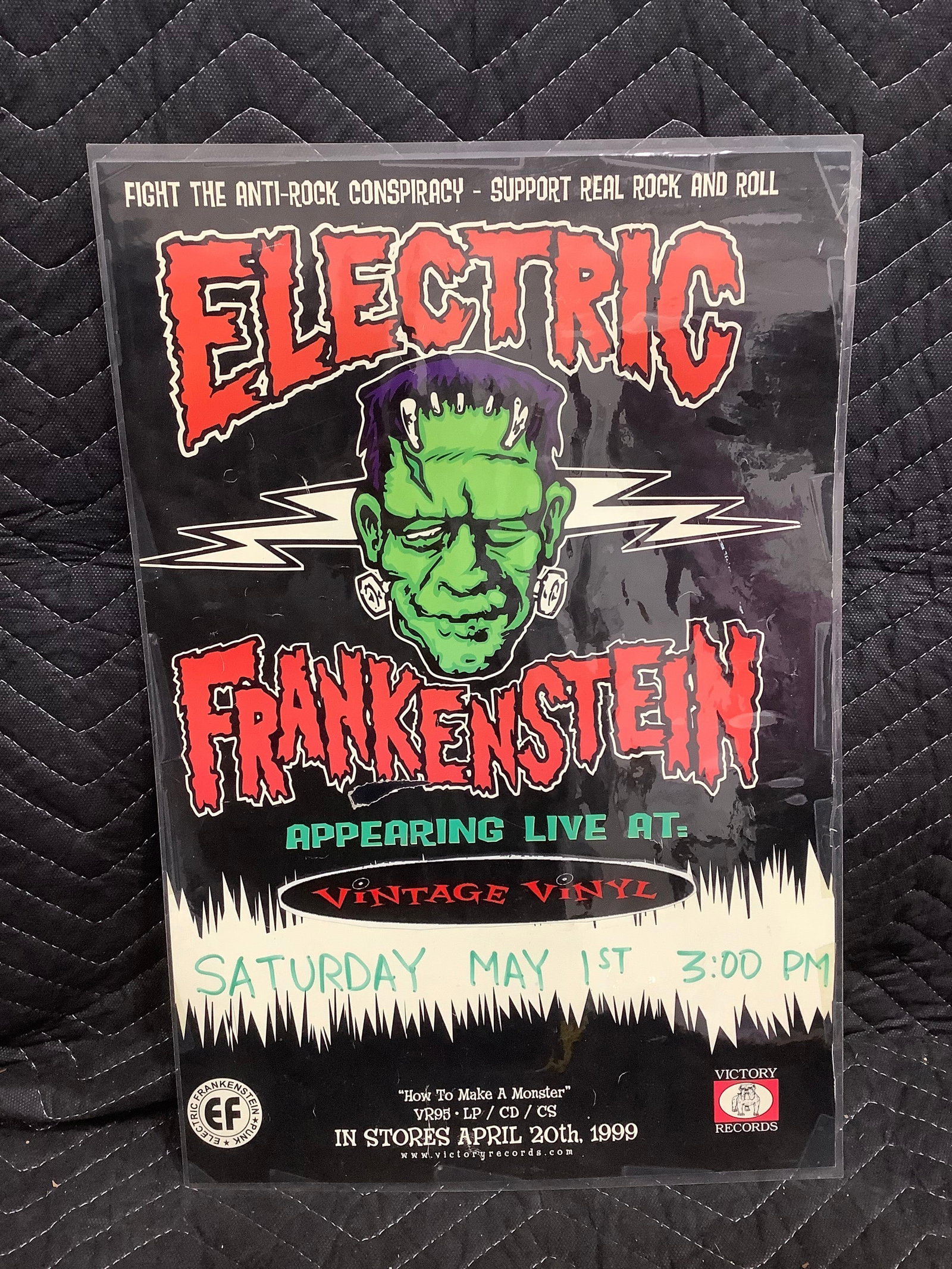 Electric Frankenstein advertising print(12inx18in) (1 of 1)