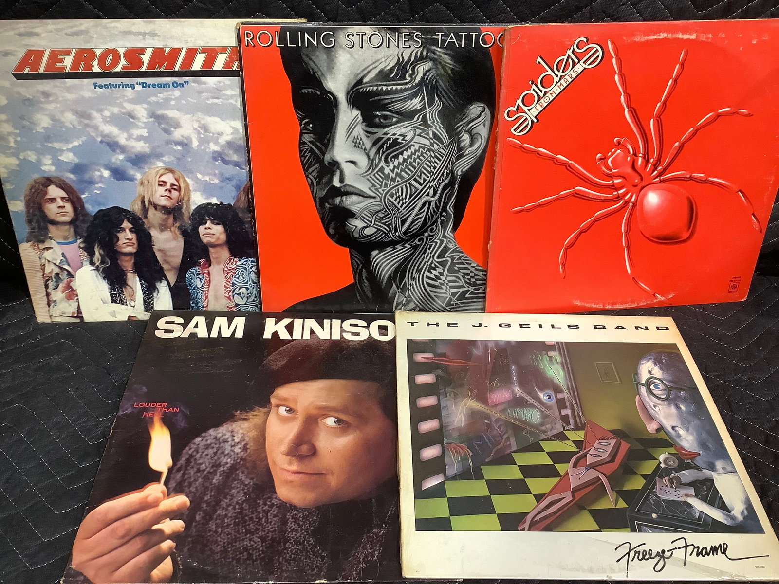 Vintage rock records: Vintage rock records