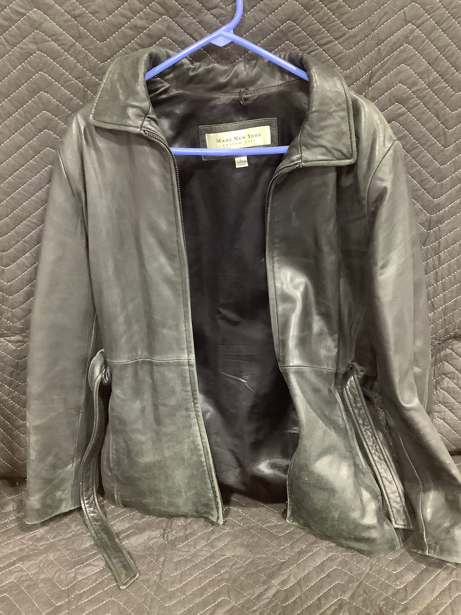 Marc New York leather jacket(L) (1 of 1)
