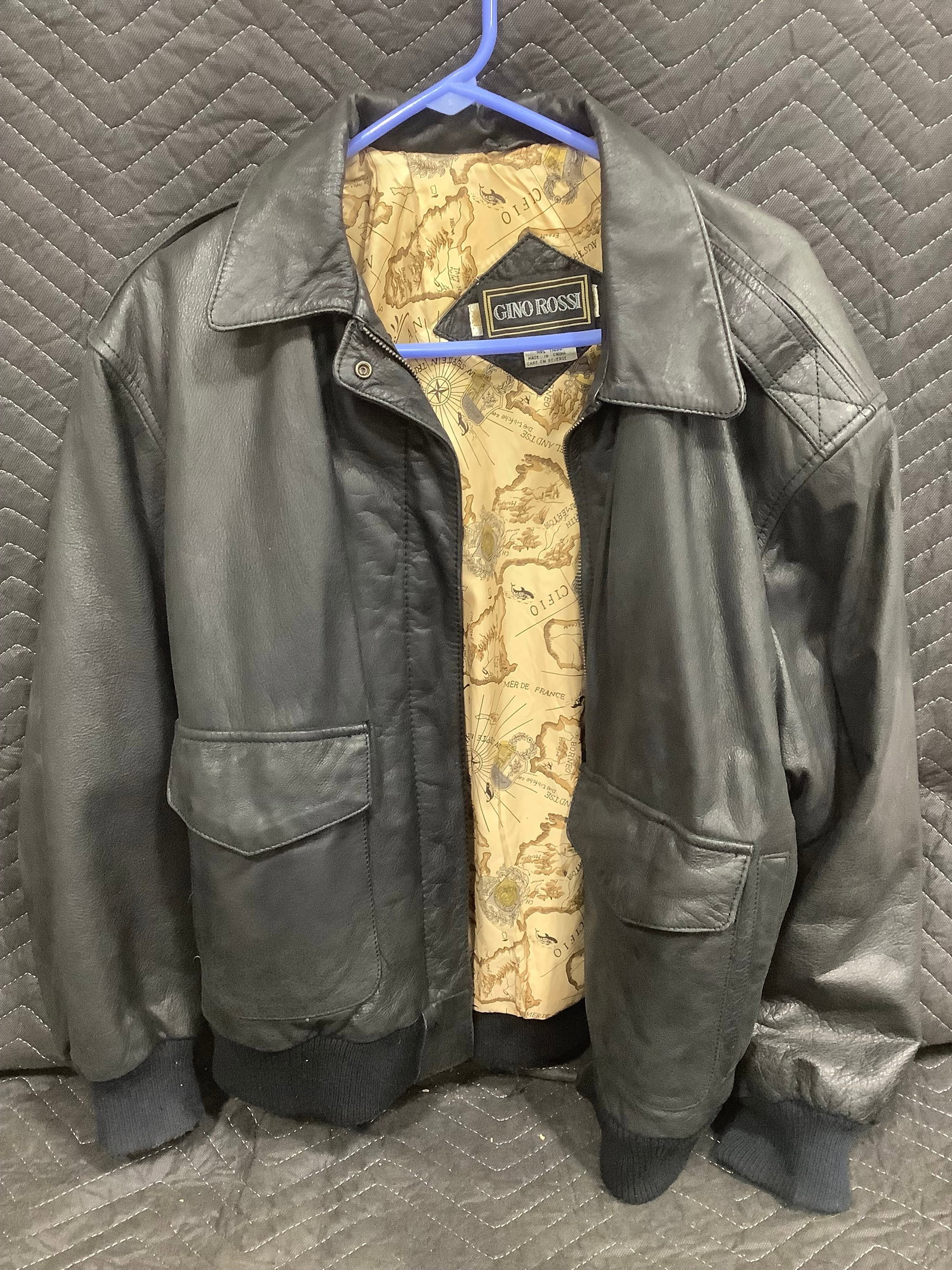 Gino Rossi leather jacket(M) (1 of 1)