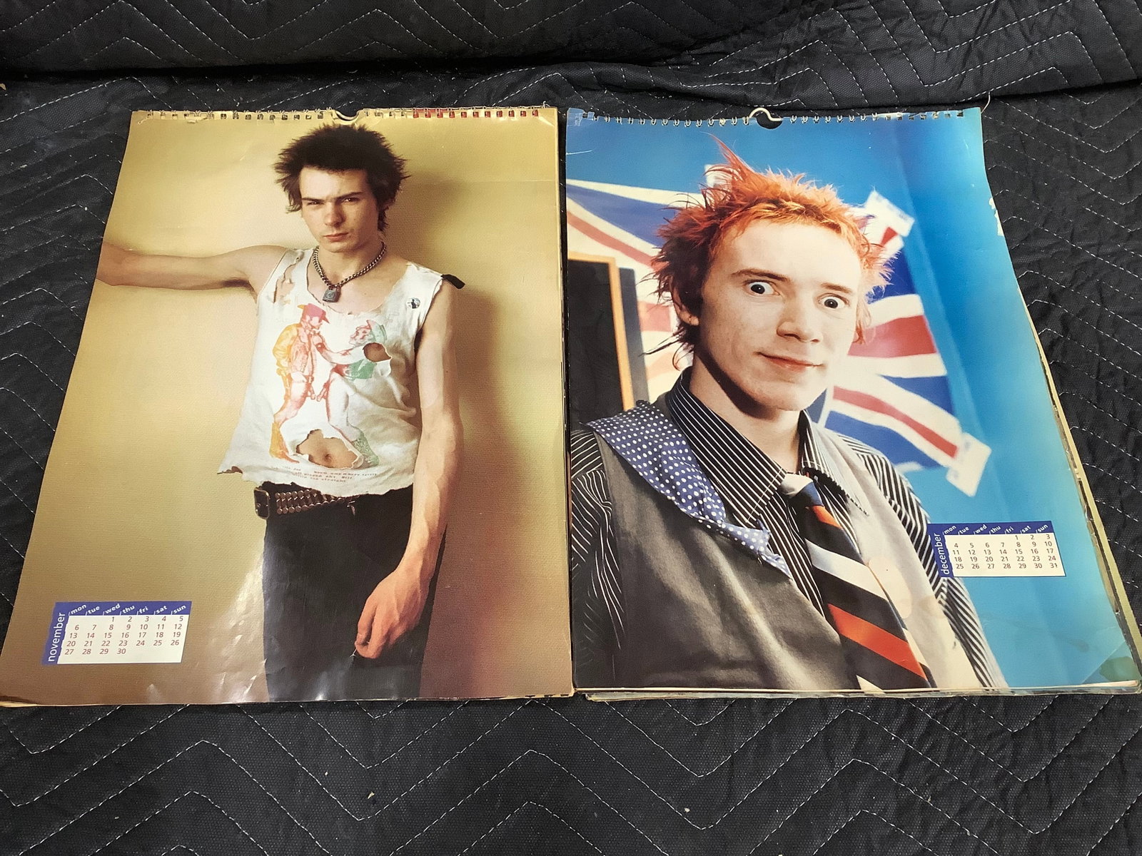 Vintage rock calendars (1 of 1)