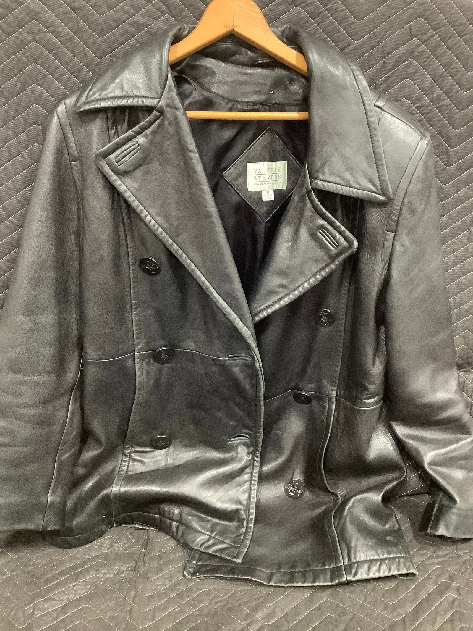 Valerie Stevens leather jacket(M) (1 of 1)