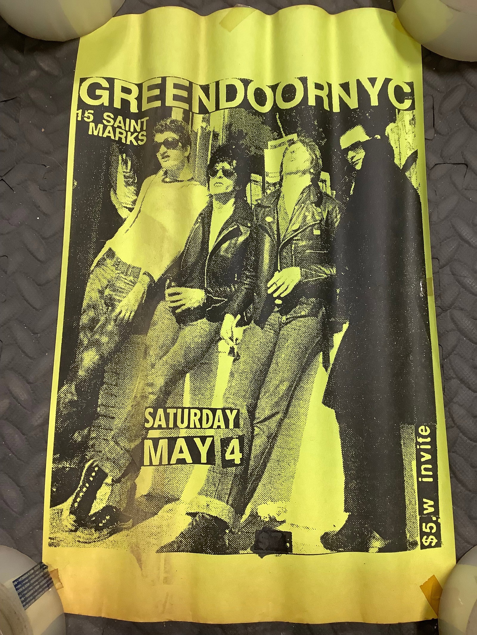 Green Door NYC lobby card(11inx17in): Green Door NYC lobby card(11inx17in)