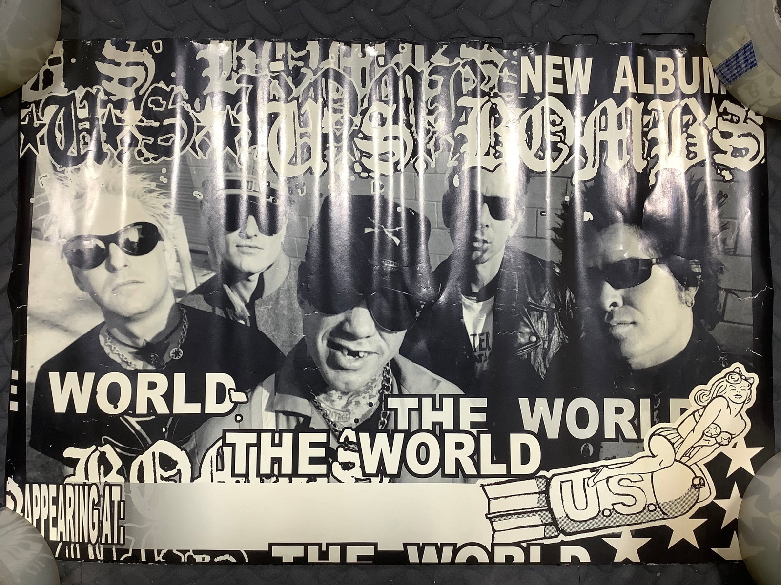 The Exploited vintage poster(13inx19in) (1 of 1)