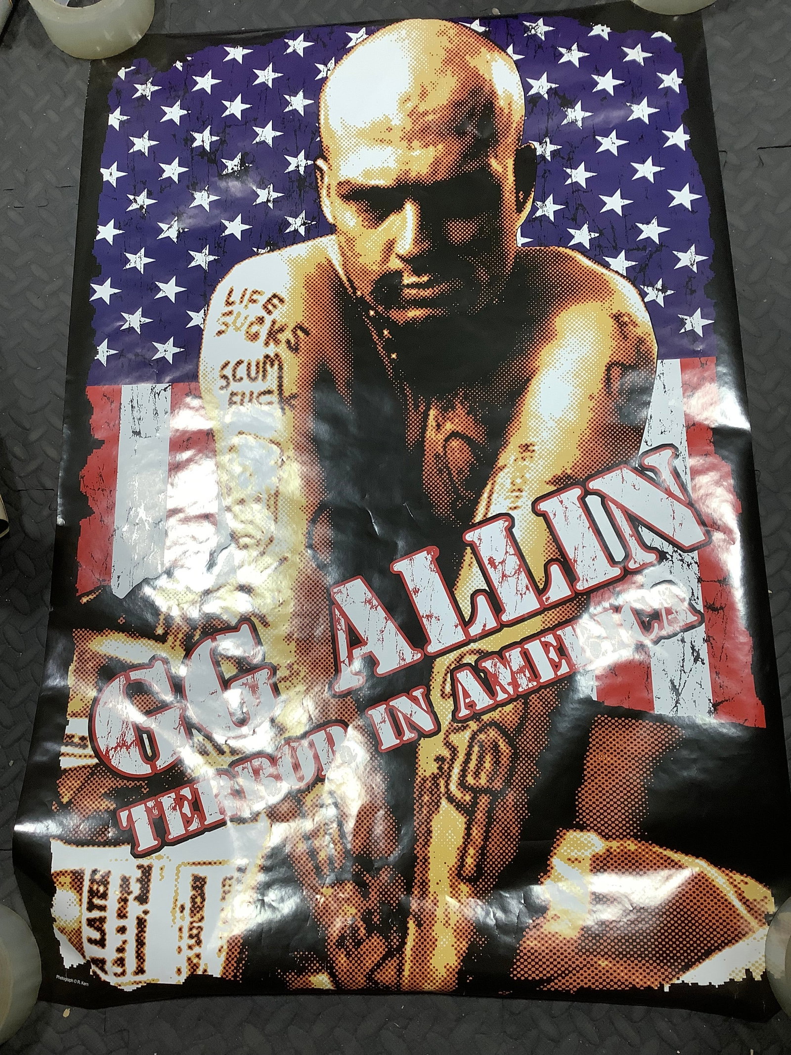 GG Allin poster(24inx35in): GG Allin poster(24inx35in)