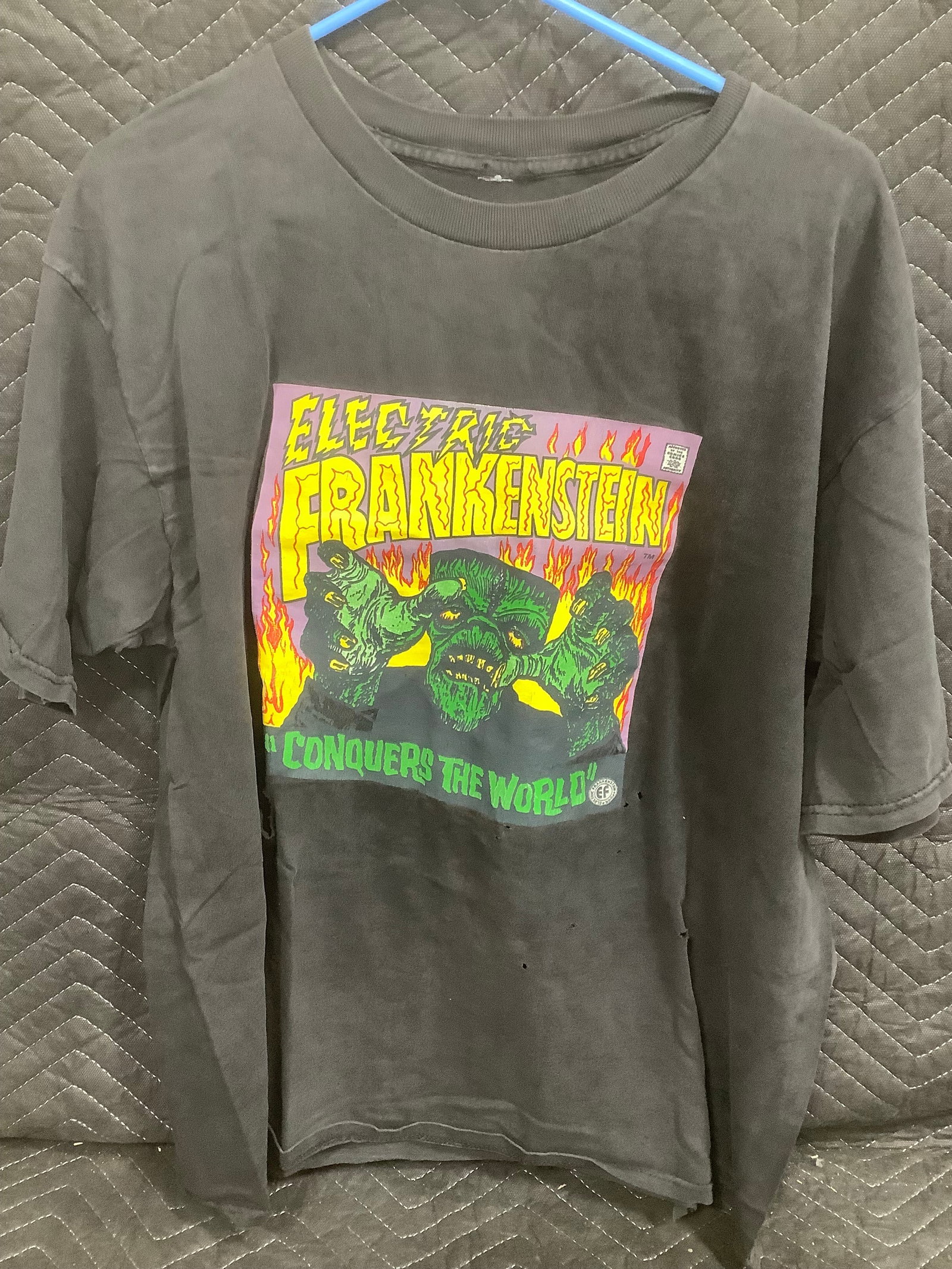 Electric Frankenstein tshirt(size N/A): Electric Frankenstein tshirt(size N/A)